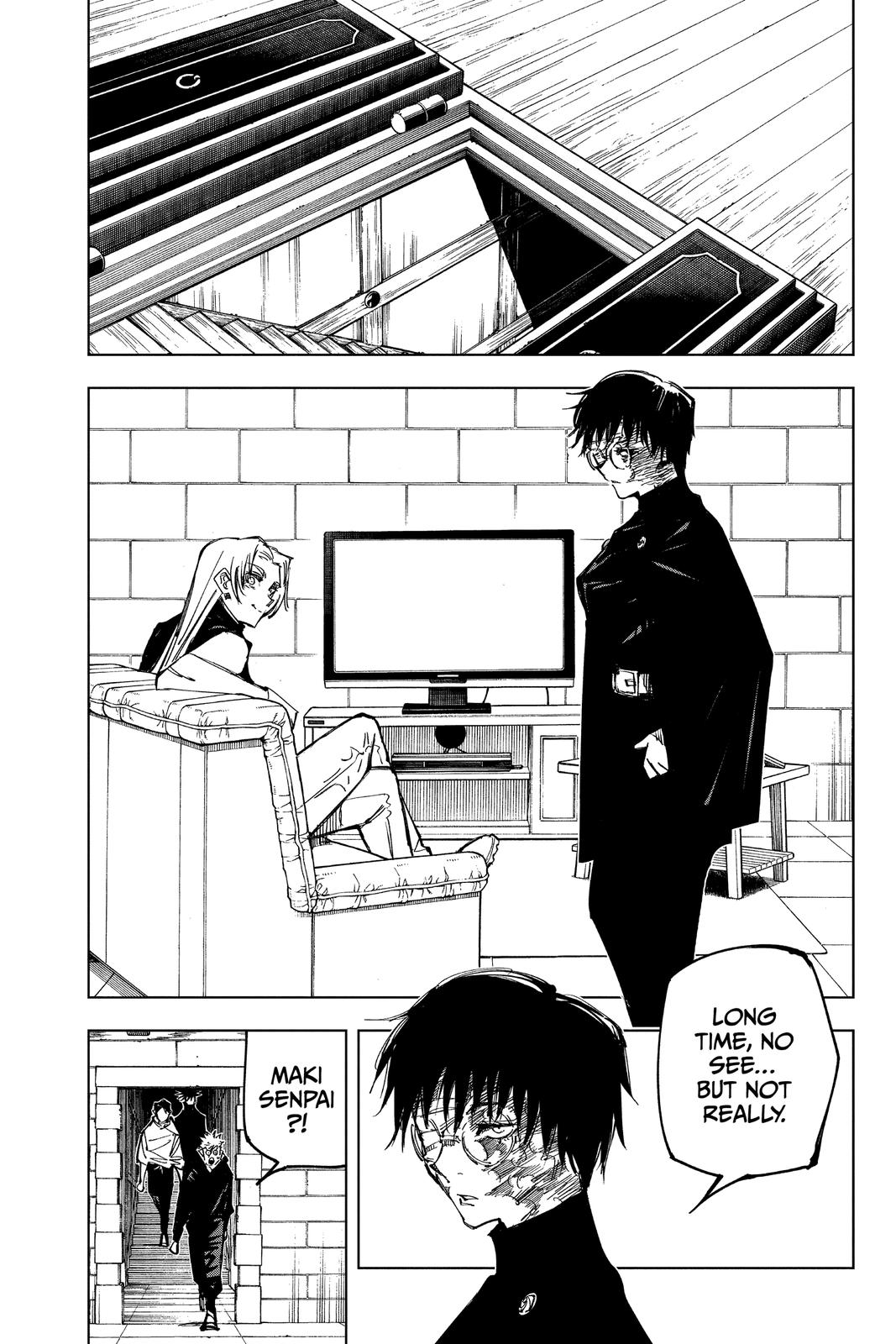 Jujutsu Kaisen Manga Chapter 144 page 8 - That Place