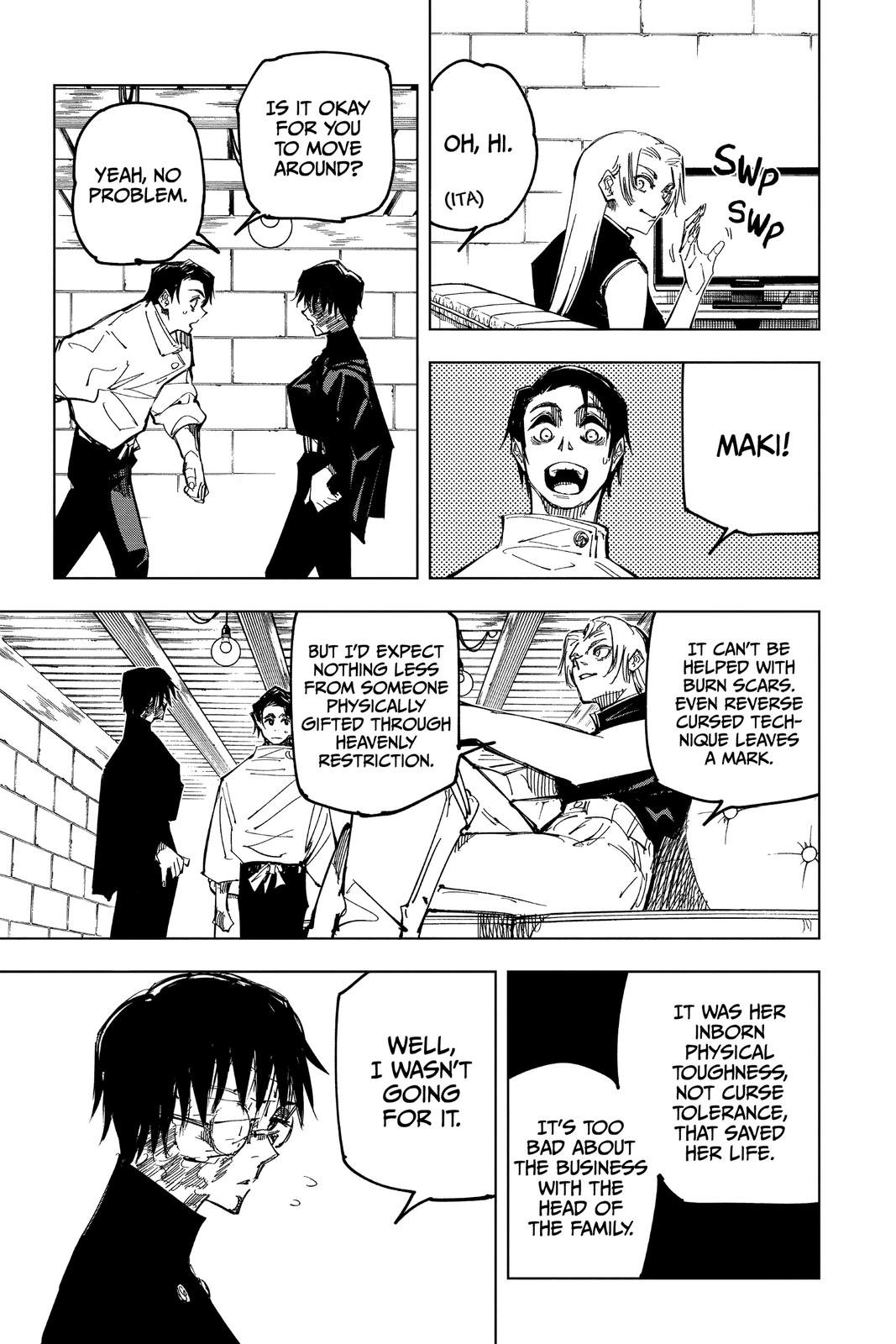 Jujutsu Kaisen Manga Chapter 144 page 9 - That Place