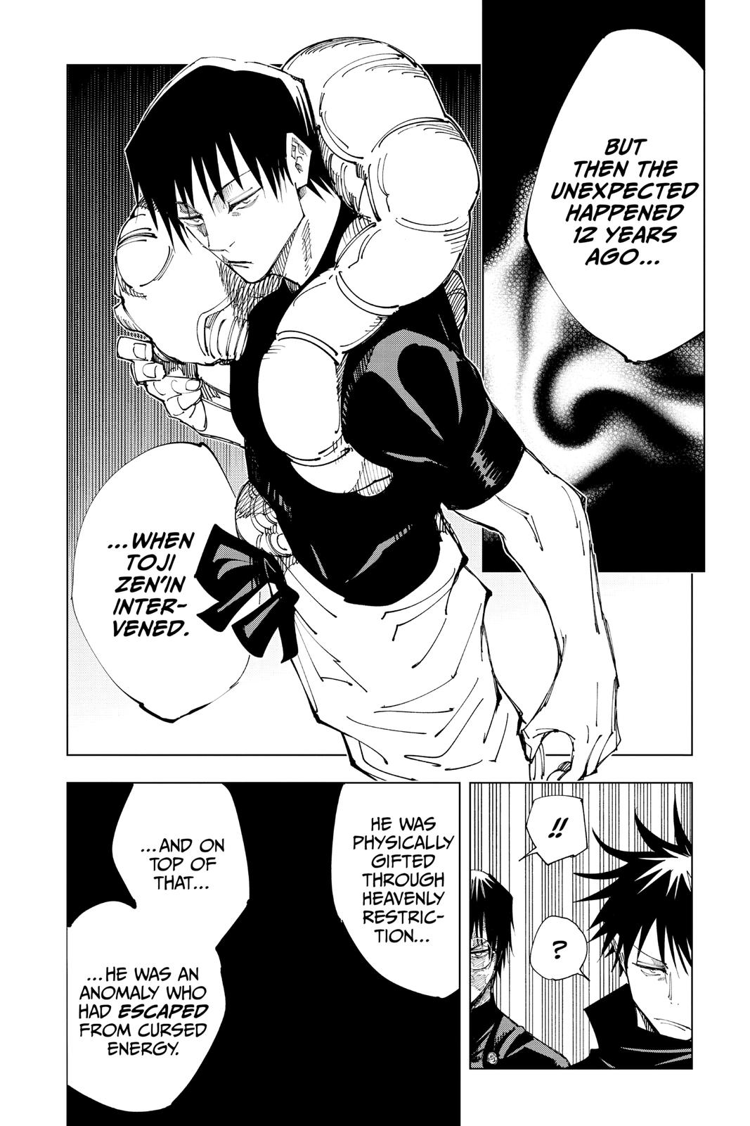 Jujutsu Kaisen Manga Chapter 145 page 10 - The Back