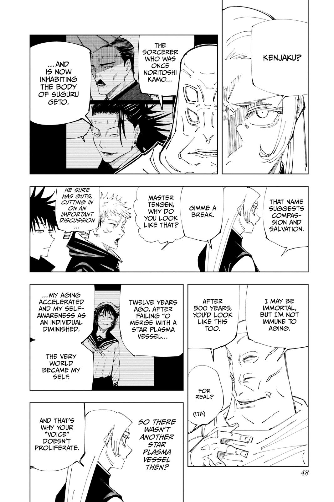 Jujutsu Kaisen Manga Chapter 145 page 2 - The Back