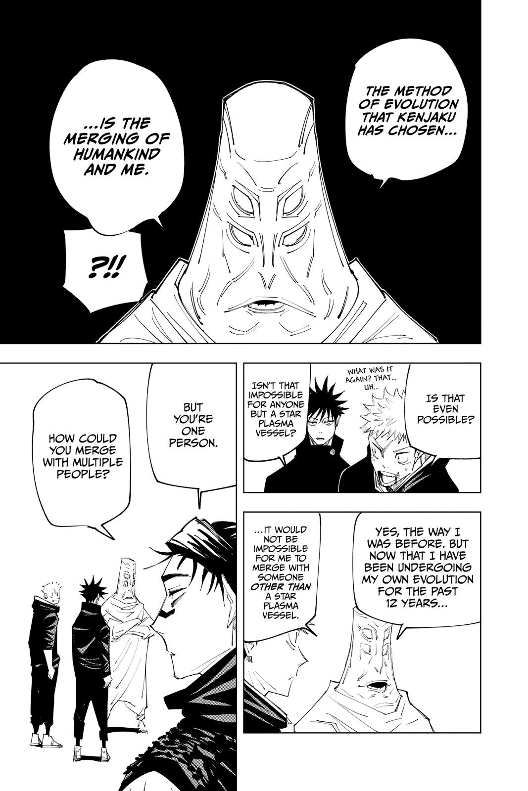 Jujutsu Kaisen Manga Chapter 145 page 5 - The Back