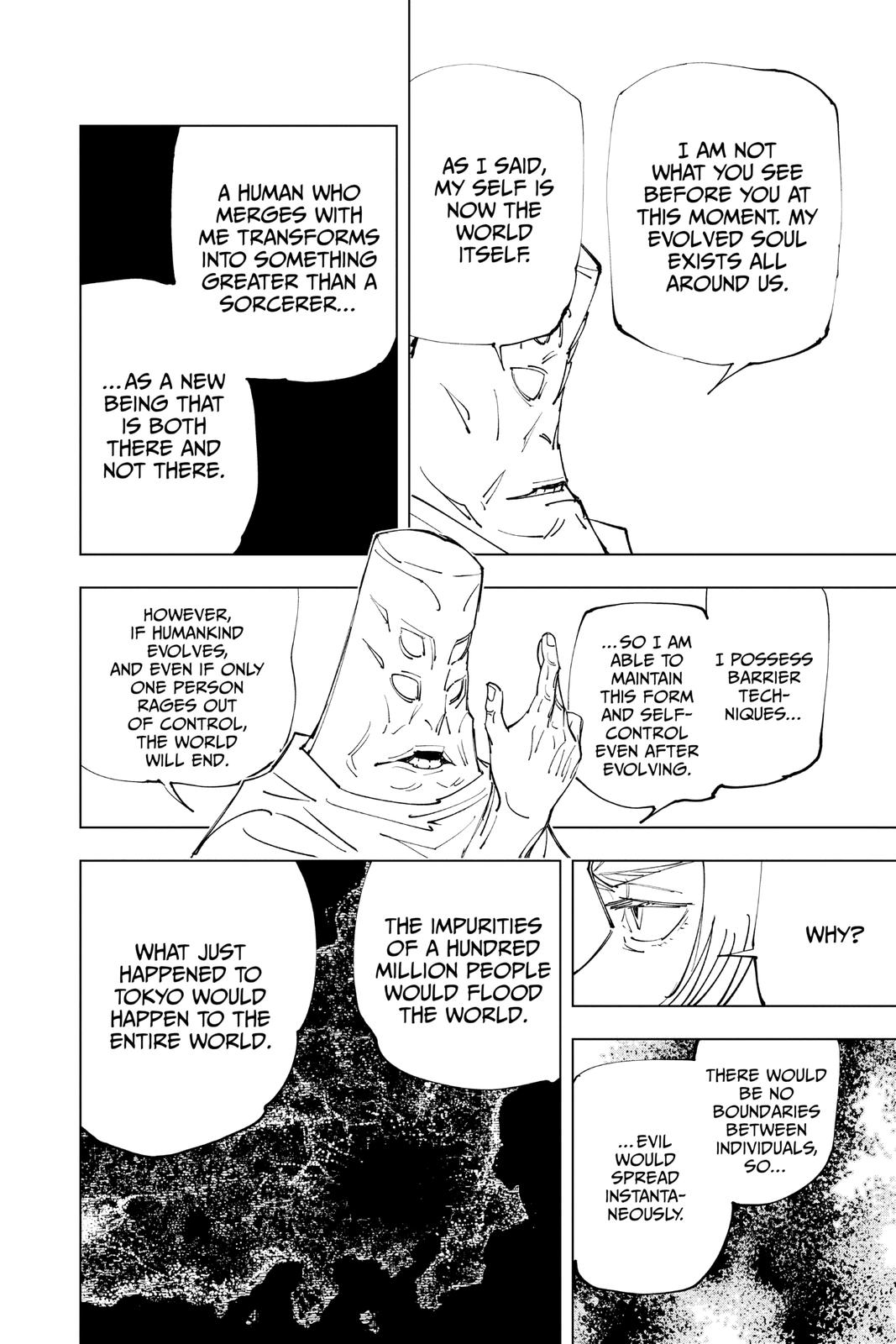 Jujutsu Kaisen Manga Chapter 145 page 6 - The Back