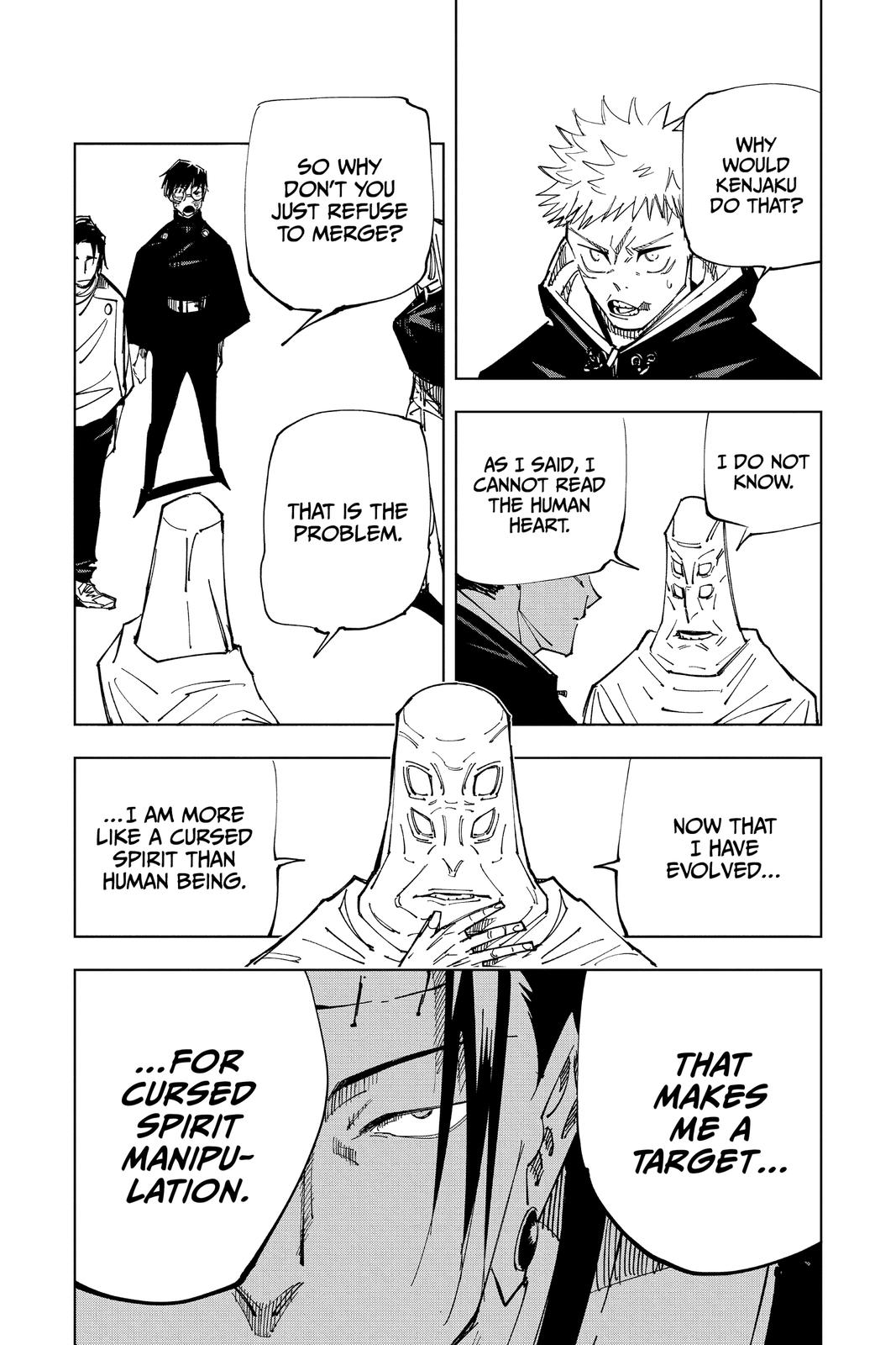 Jujutsu Kaisen Manga Chapter 145 page 7 - The Back