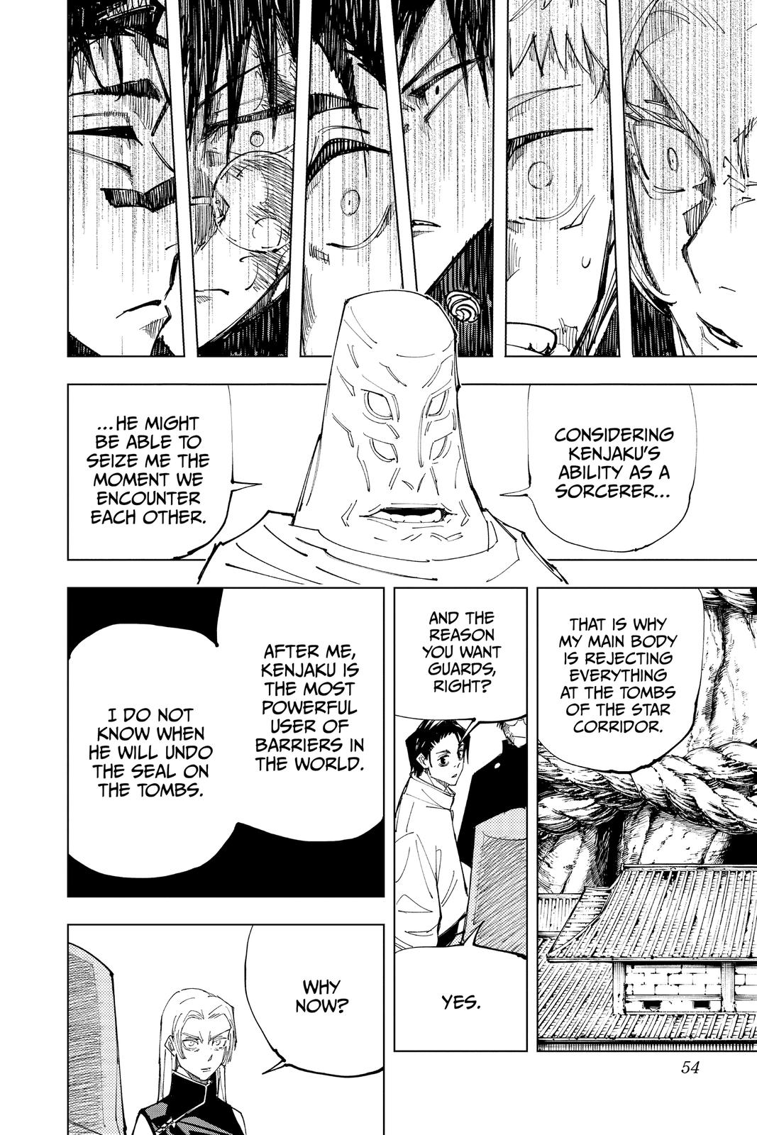 Jujutsu Kaisen Manga Chapter 145 page 8 - The Back