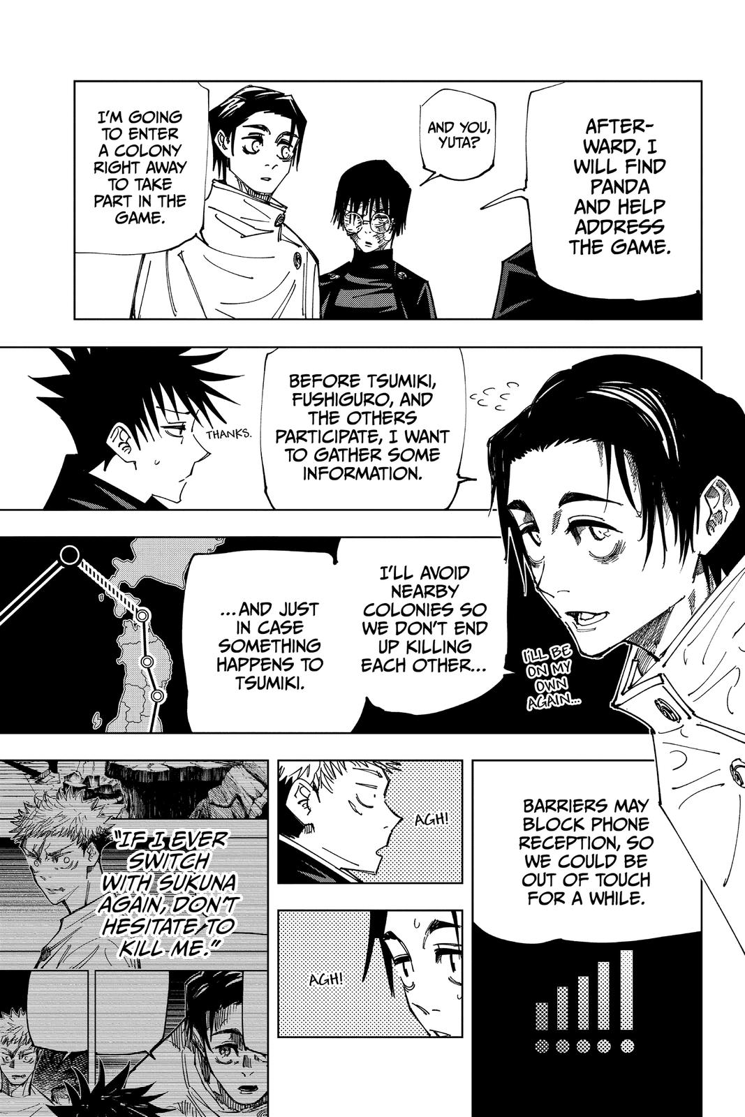 Jujutsu Kaisen Manga Chapter 146 page 11 - About the Culling Game