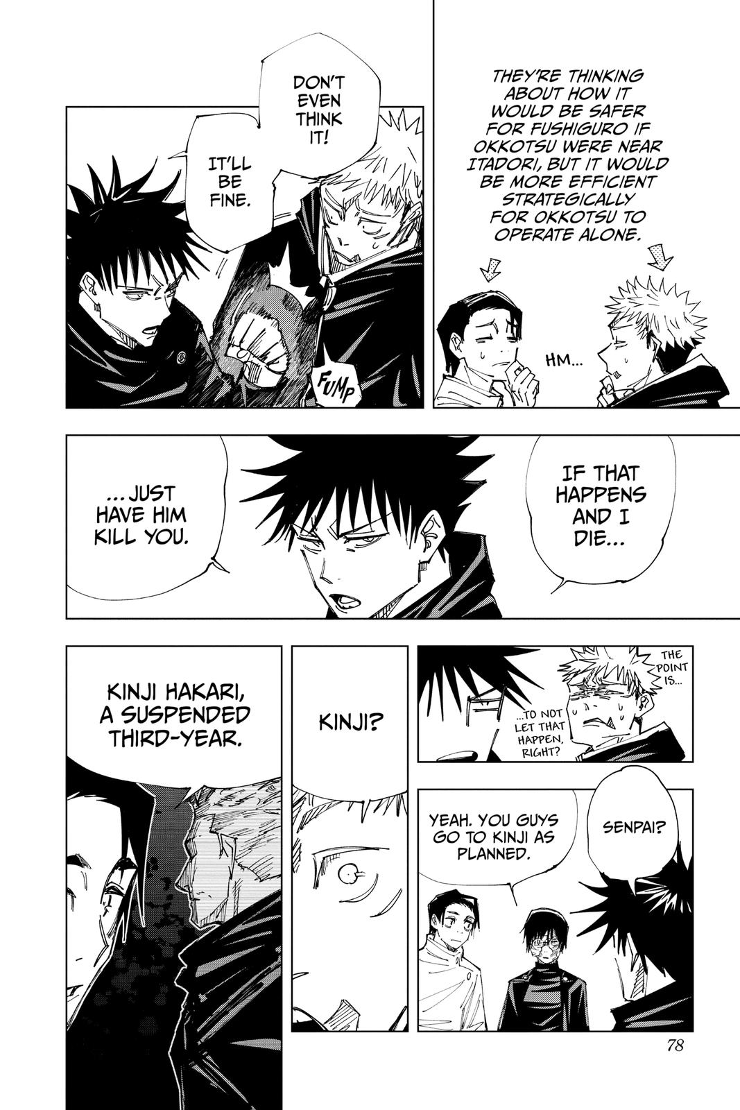 Jujutsu Kaisen Manga Chapter 146 page 12 - About the Culling Game