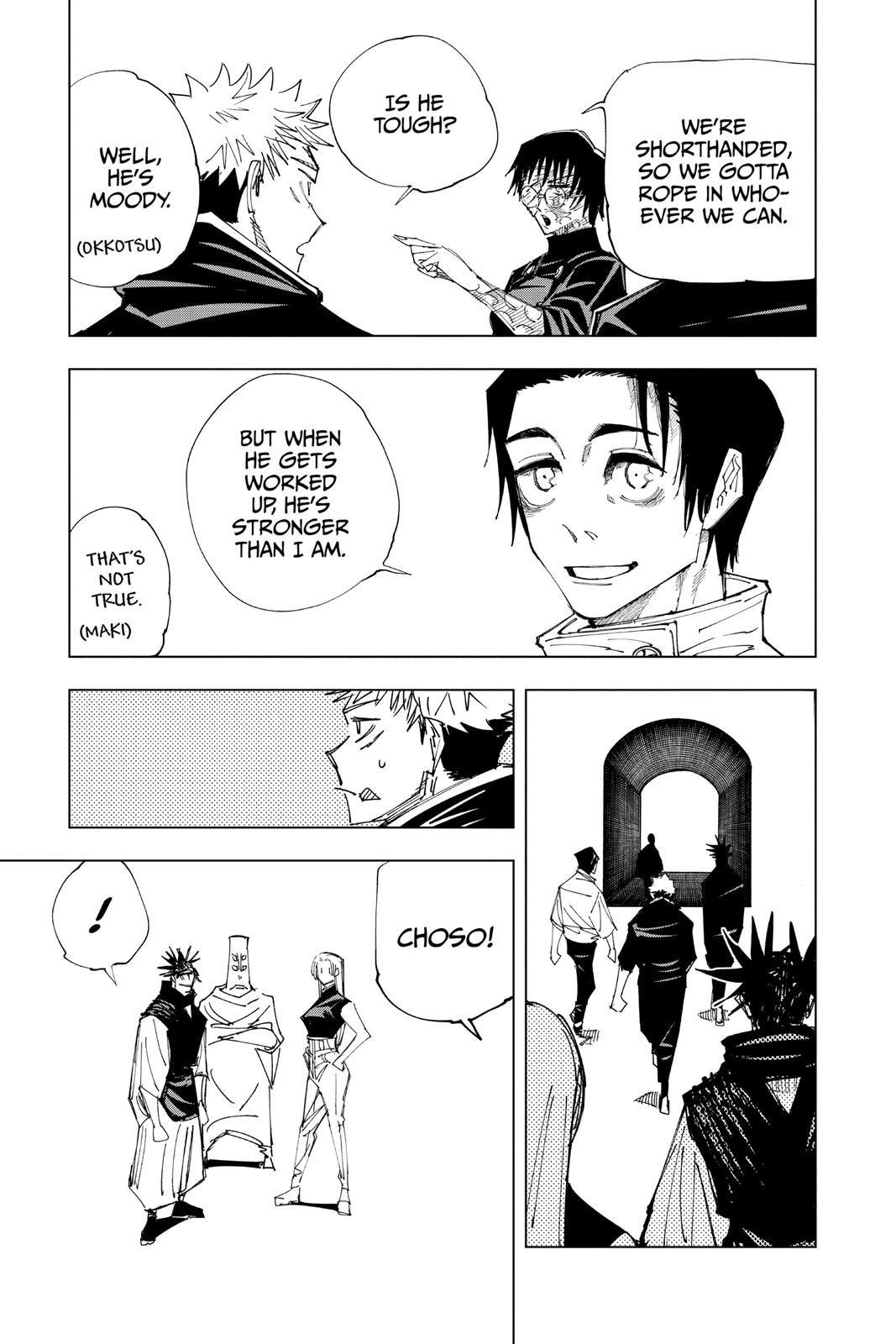 Jujutsu Kaisen Manga Chapter 146 page 13 - About the Culling Game