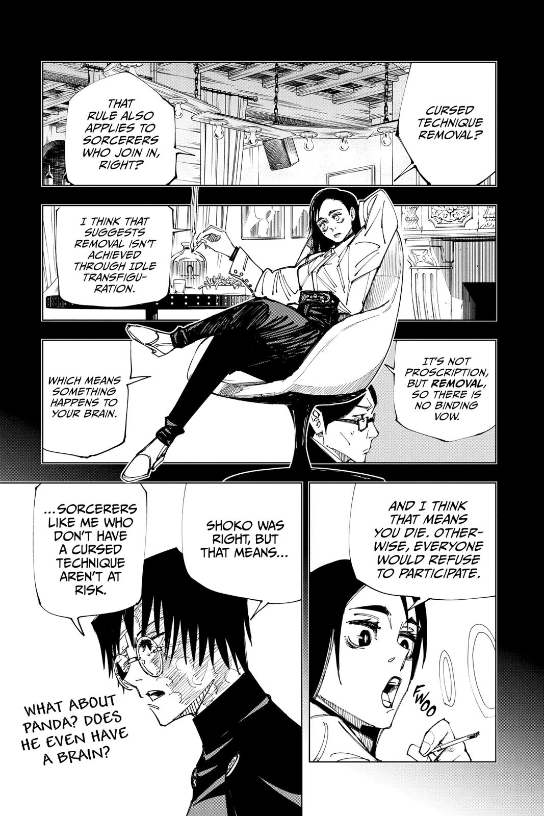 Jujutsu Kaisen Manga Chapter 146 page 5 - About the Culling Game