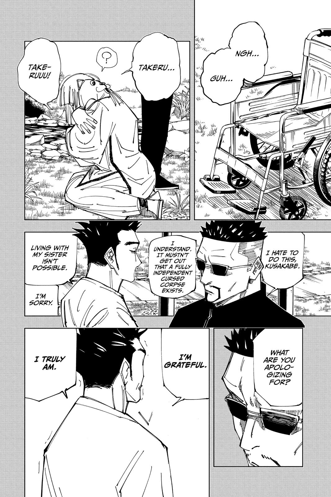 Jujutsu Kaisen Manga Chapter 147 page 10 - Even Pandas