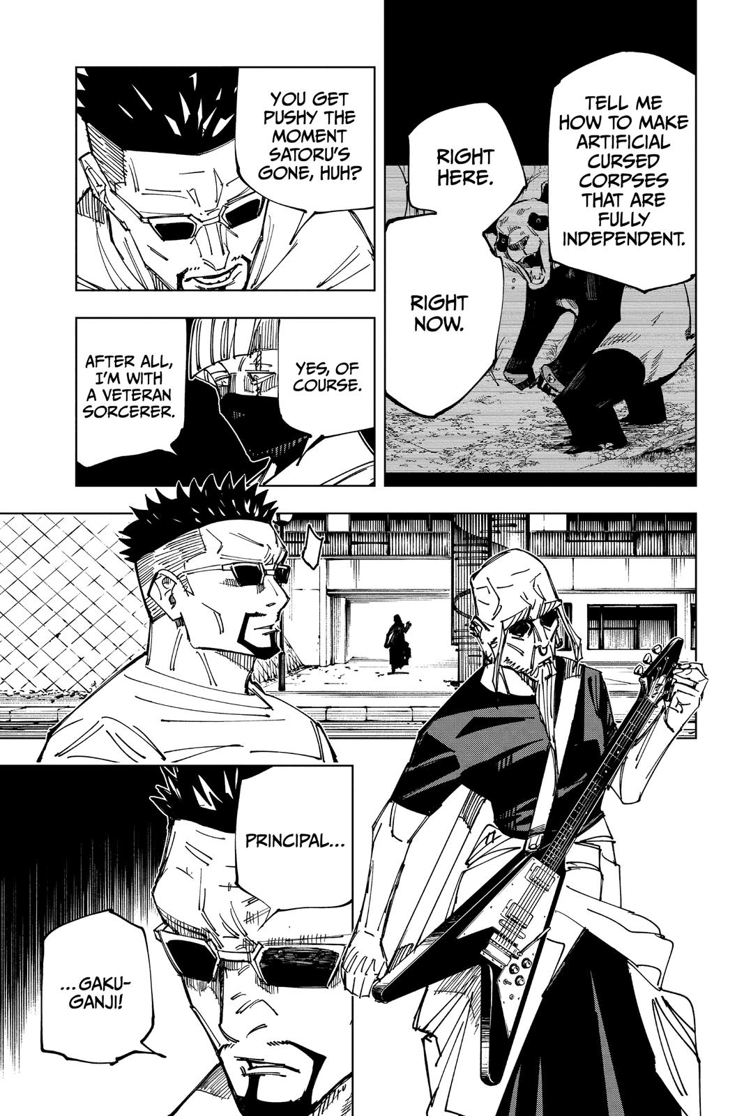 Jujutsu Kaisen Manga Chapter 147 page 13 - Even Pandas