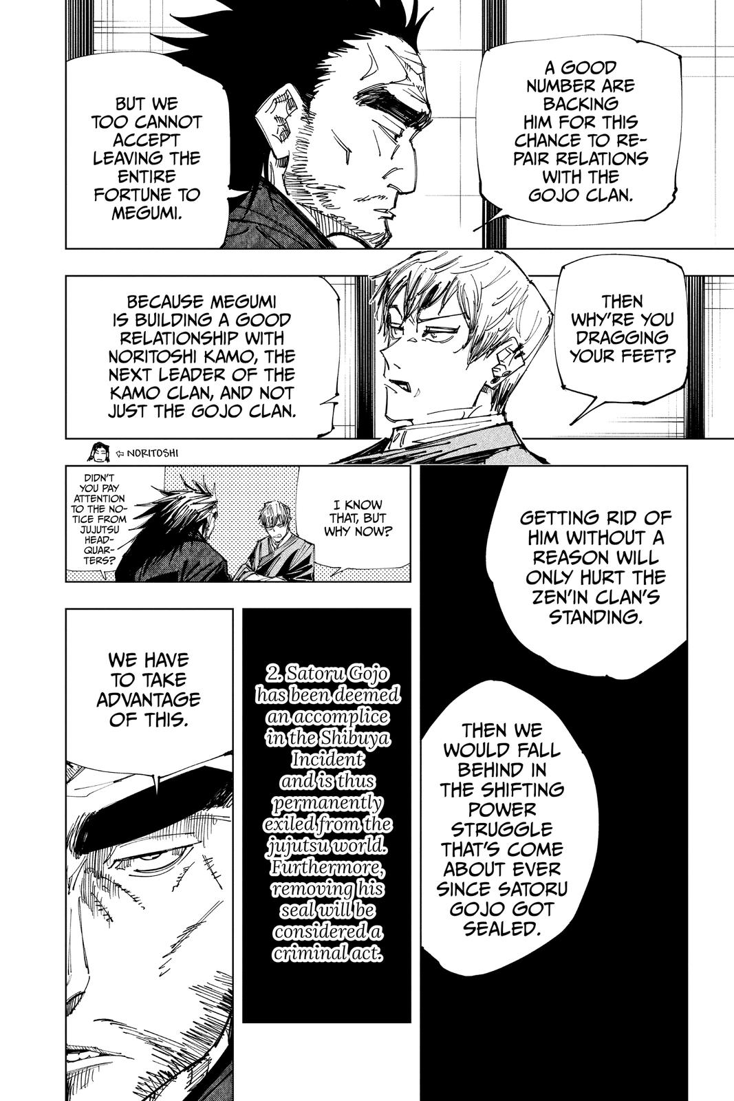 Jujutsu Kaisen Manga Chapter 148 page 10 - Perfect Preparation