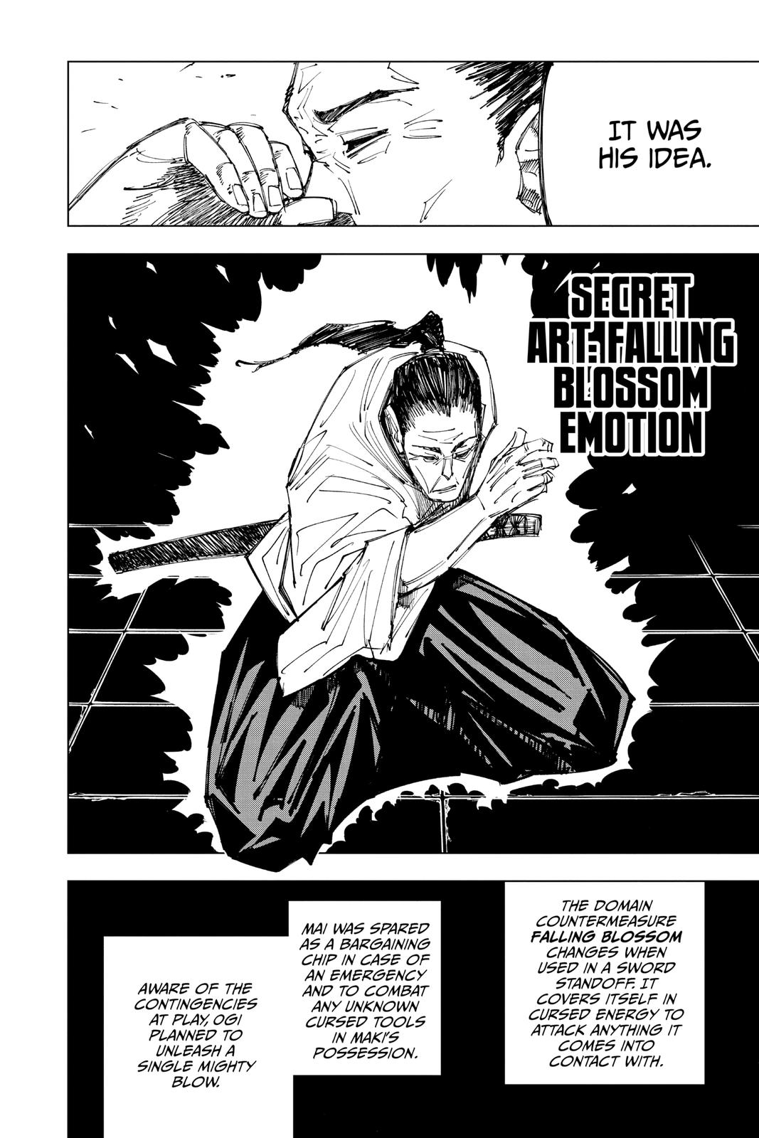 Jujutsu Kaisen Manga Chapter 148 page 12 - Perfect Preparation