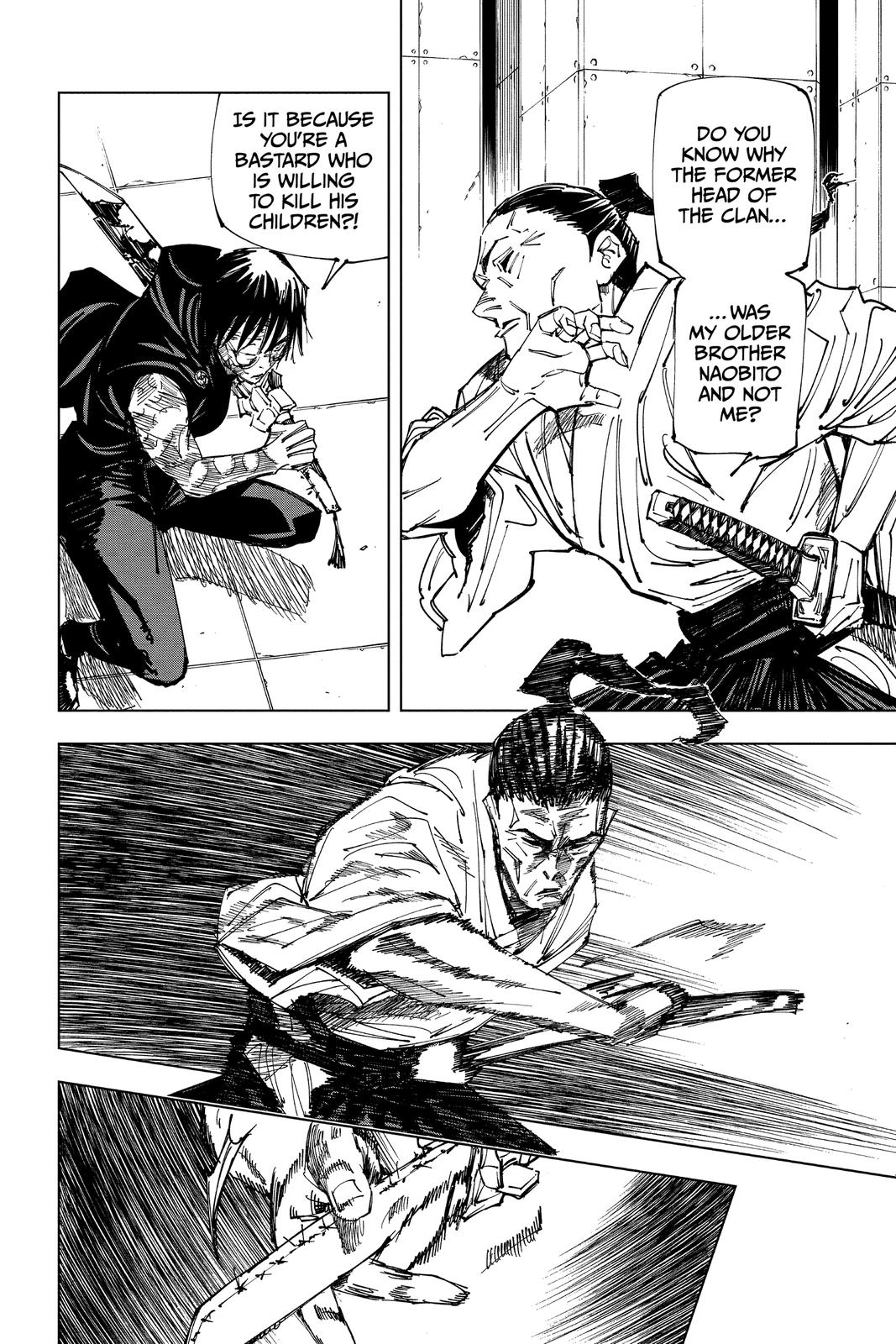 Jujutsu Kaisen Manga Chapter 148 page 14 - Perfect Preparation