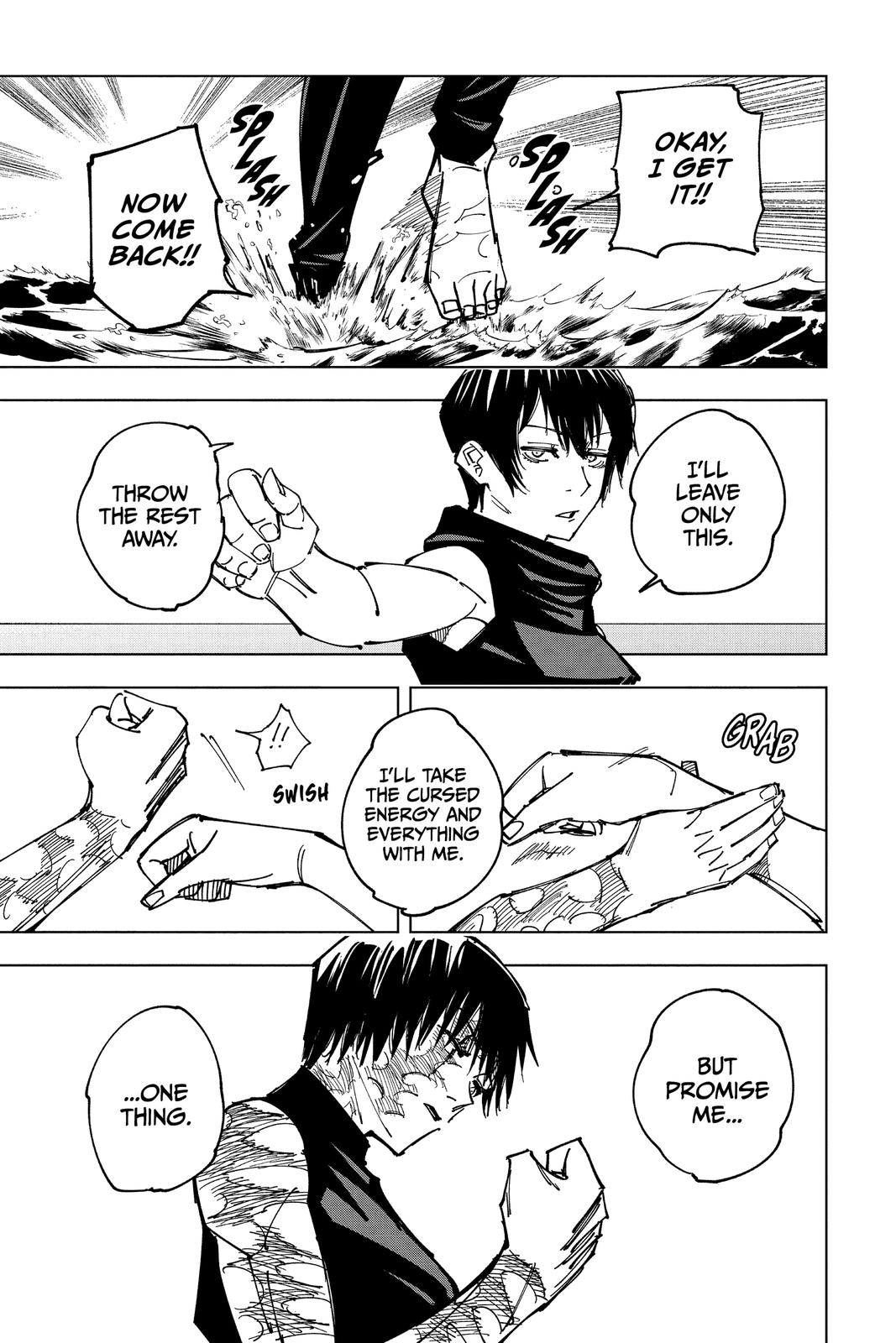 Jujutsu Kaisen Manga Chapter 149 page 11 - Perfect Preparation, Part 2