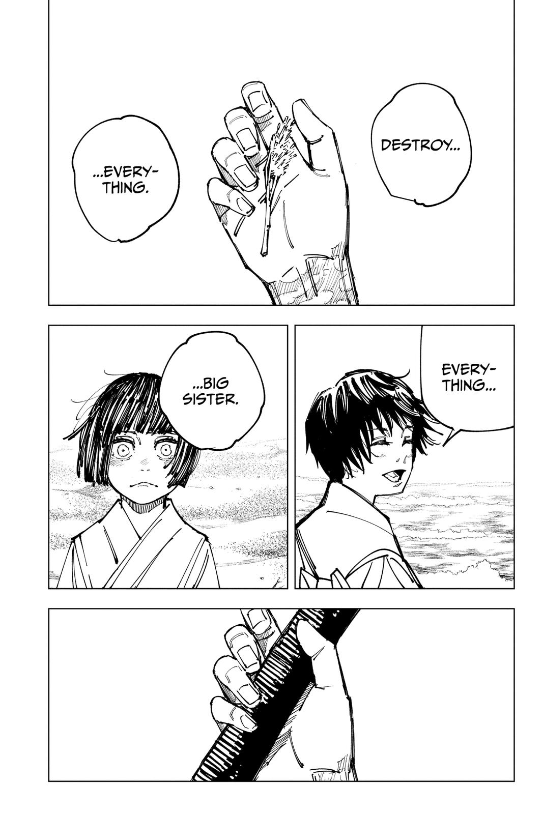 Jujutsu Kaisen Manga Chapter 149 page 12 - Perfect Preparation, Part 2