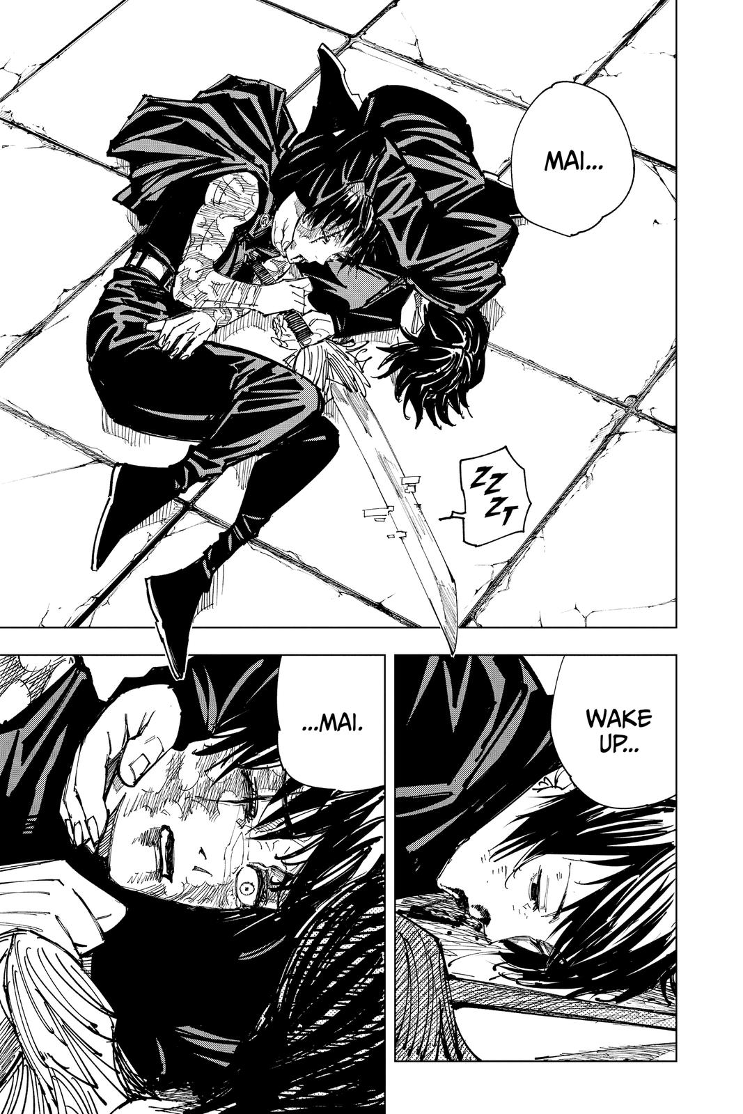 Jujutsu Kaisen Manga Chapter 149 page 13 - Perfect Preparation, Part 2