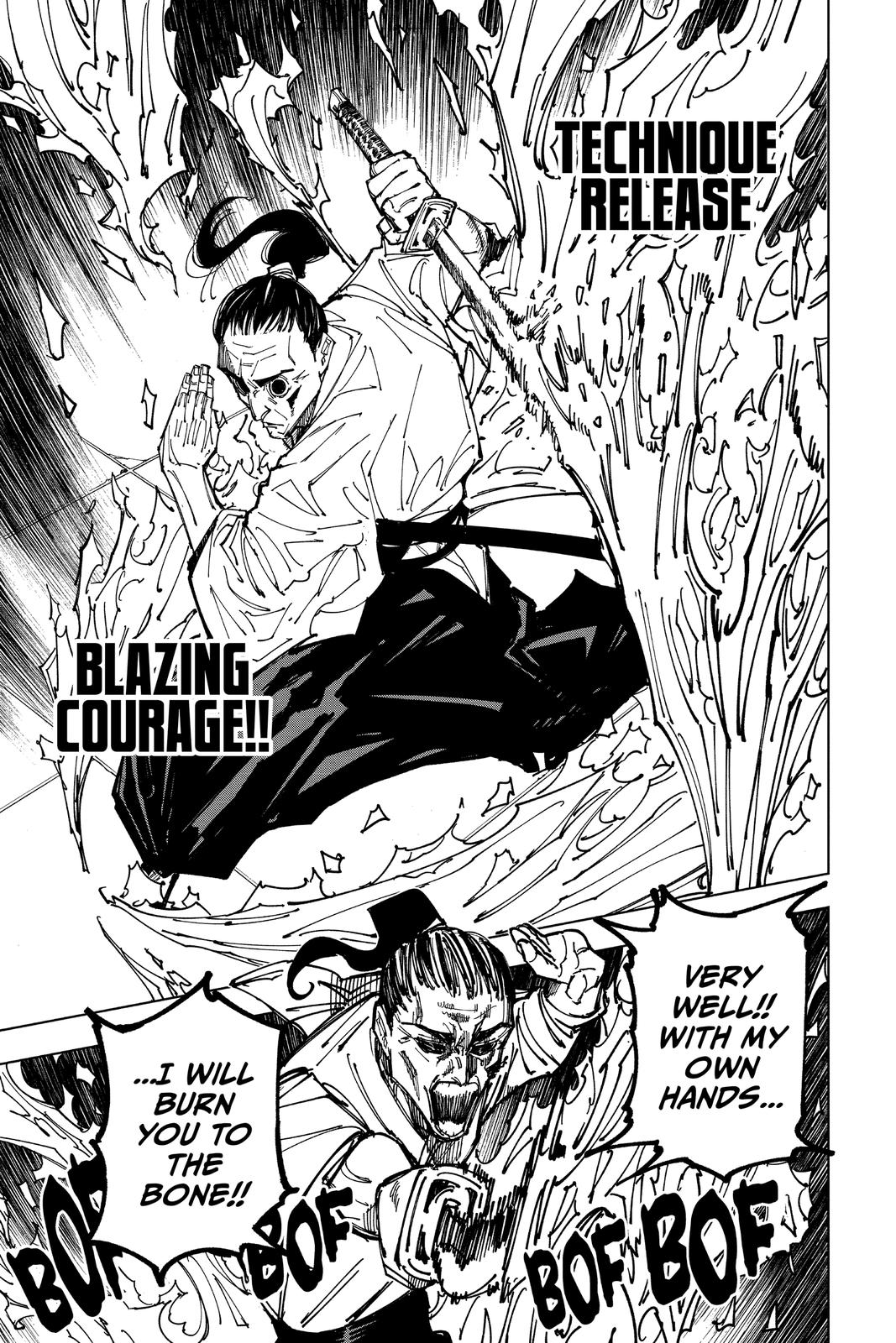 Jujutsu Kaisen Manga Chapter 149 page 17 - Perfect Preparation, Part 2