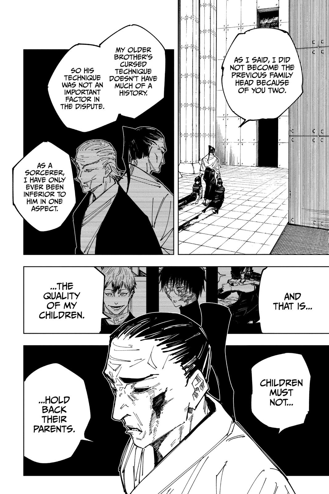 Jujutsu Kaisen Manga Chapter 149 page 2 - Perfect Preparation, Part 2