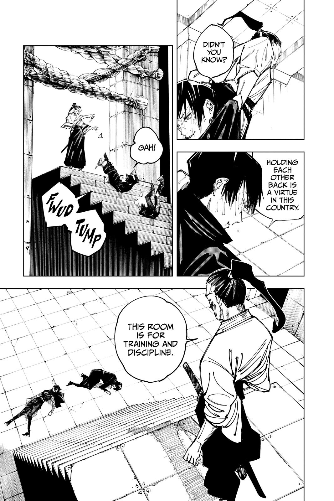 Jujutsu Kaisen Manga Chapter 149 page 3 - Perfect Preparation, Part 2