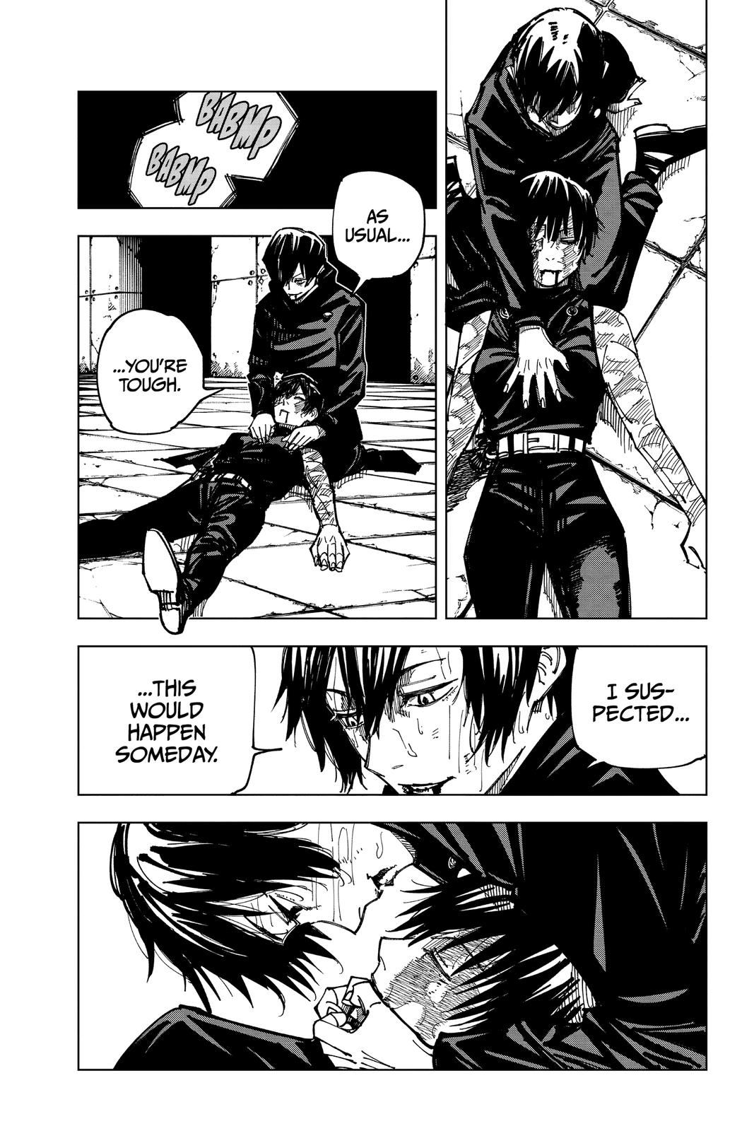 Jujutsu Kaisen Manga Chapter 149 page 6 - Perfect Preparation, Part 2