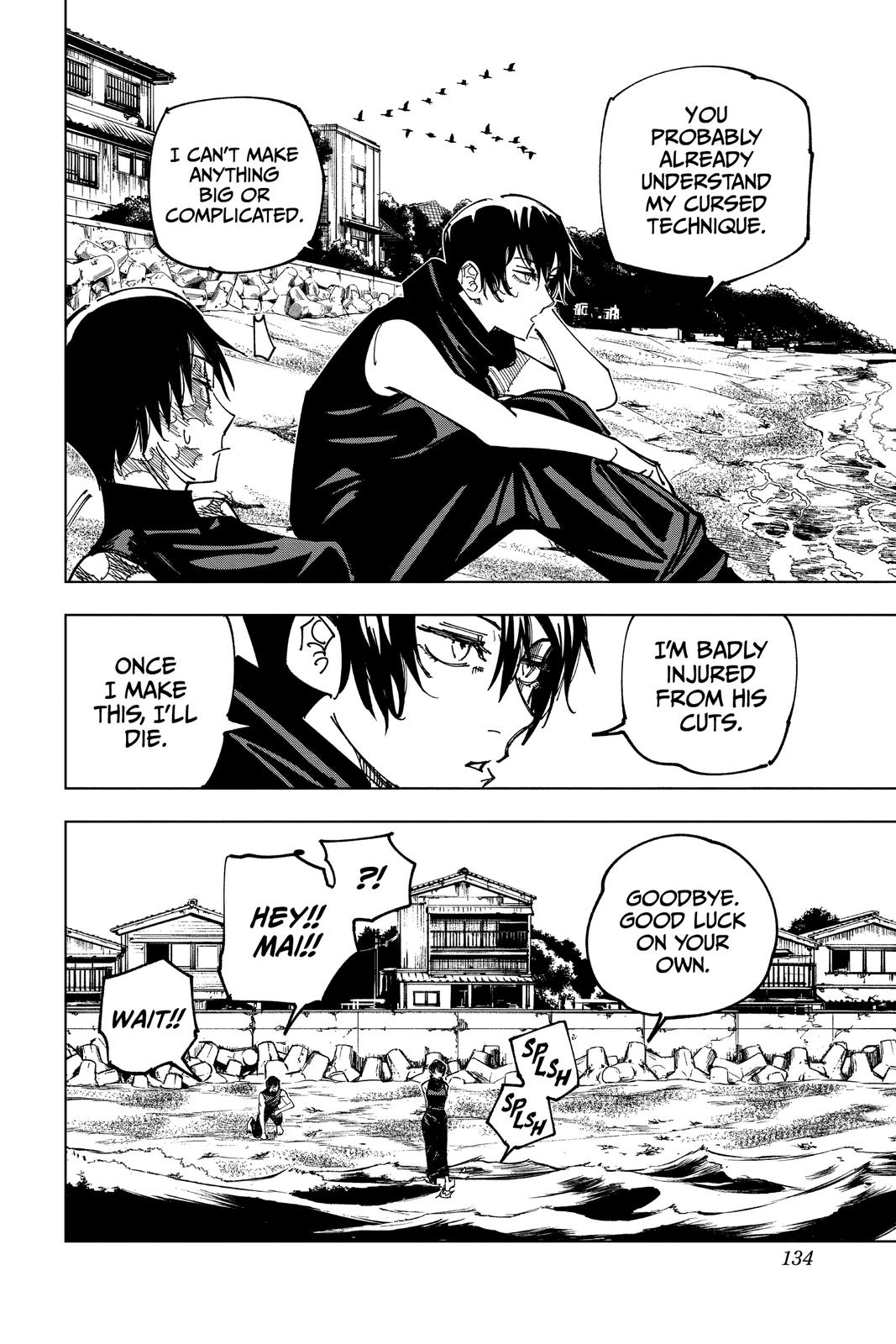 Jujutsu Kaisen Manga Chapter 149 page 8 - Perfect Preparation, Part 2