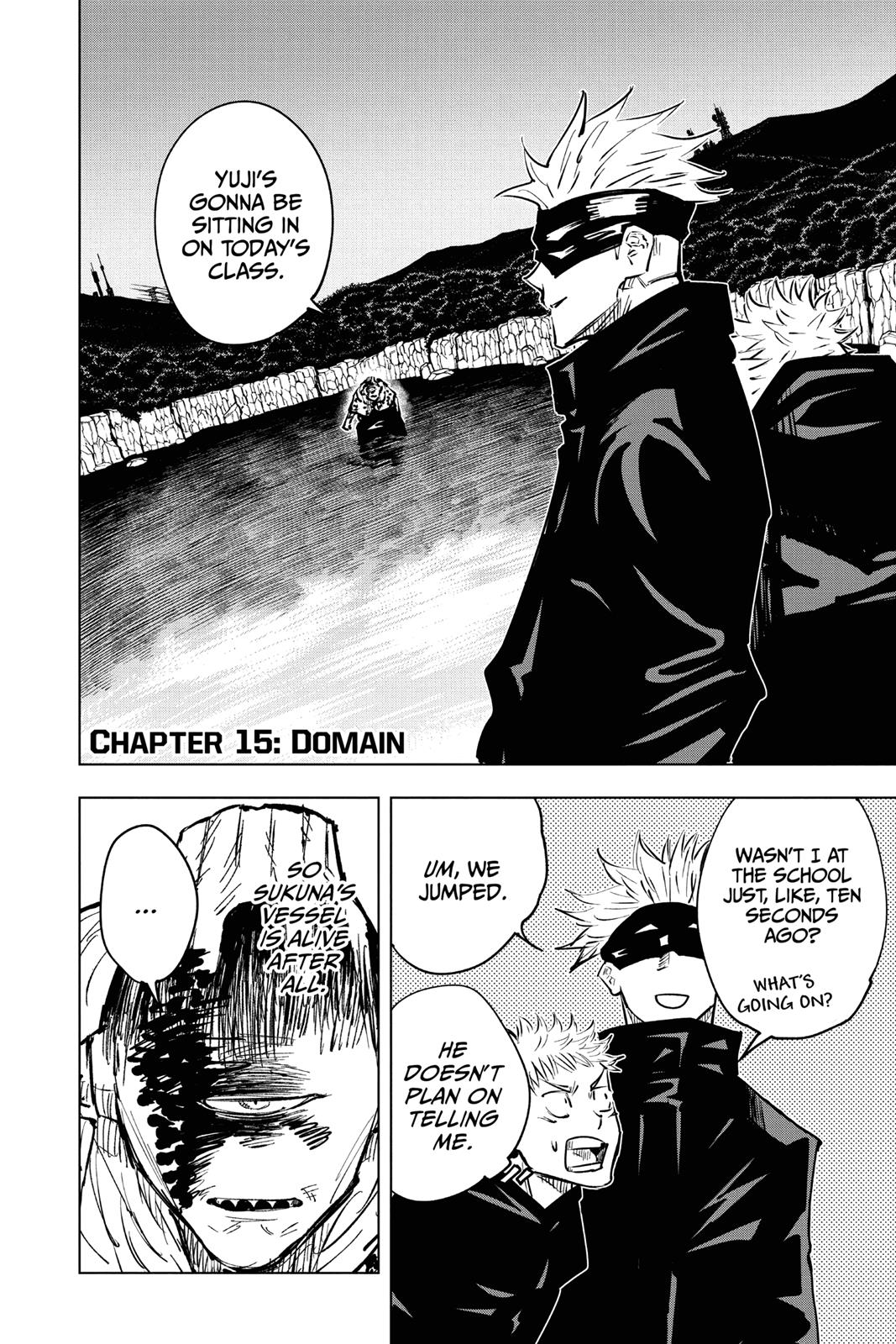 Jujutsu Kaisen Manga Chapter 15 page 4 - Domain