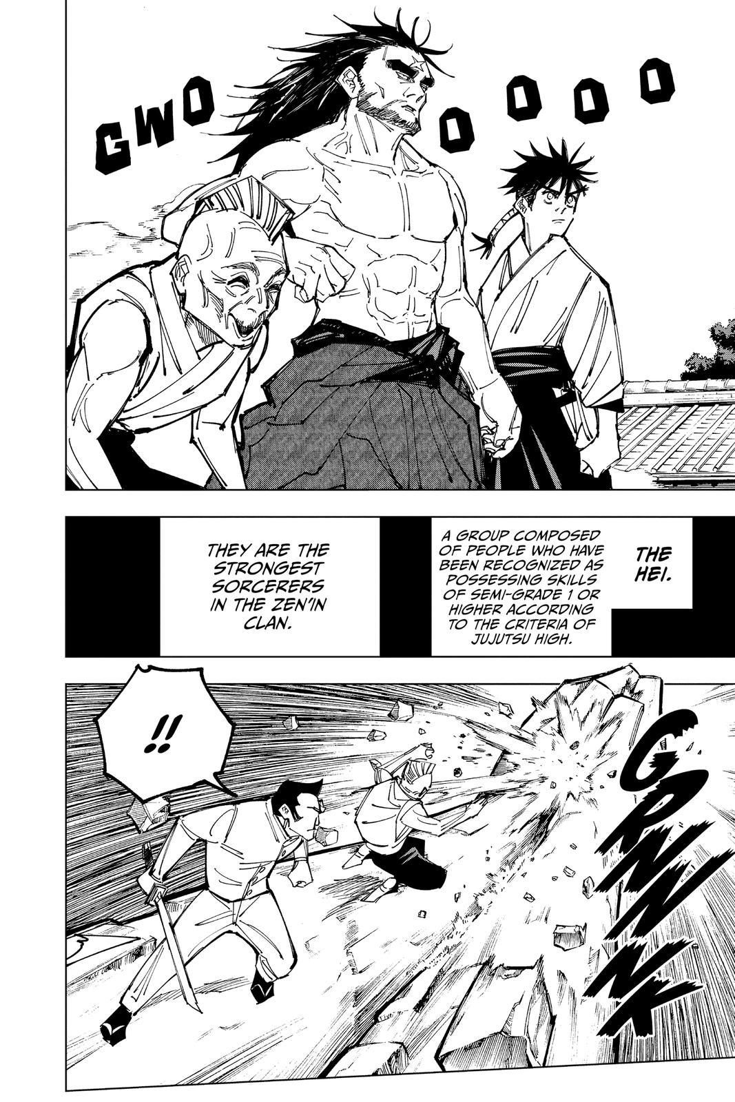 Jujutsu Kaisen Manga Chapter 150 page 14 - Perfect Preparation, Part 3