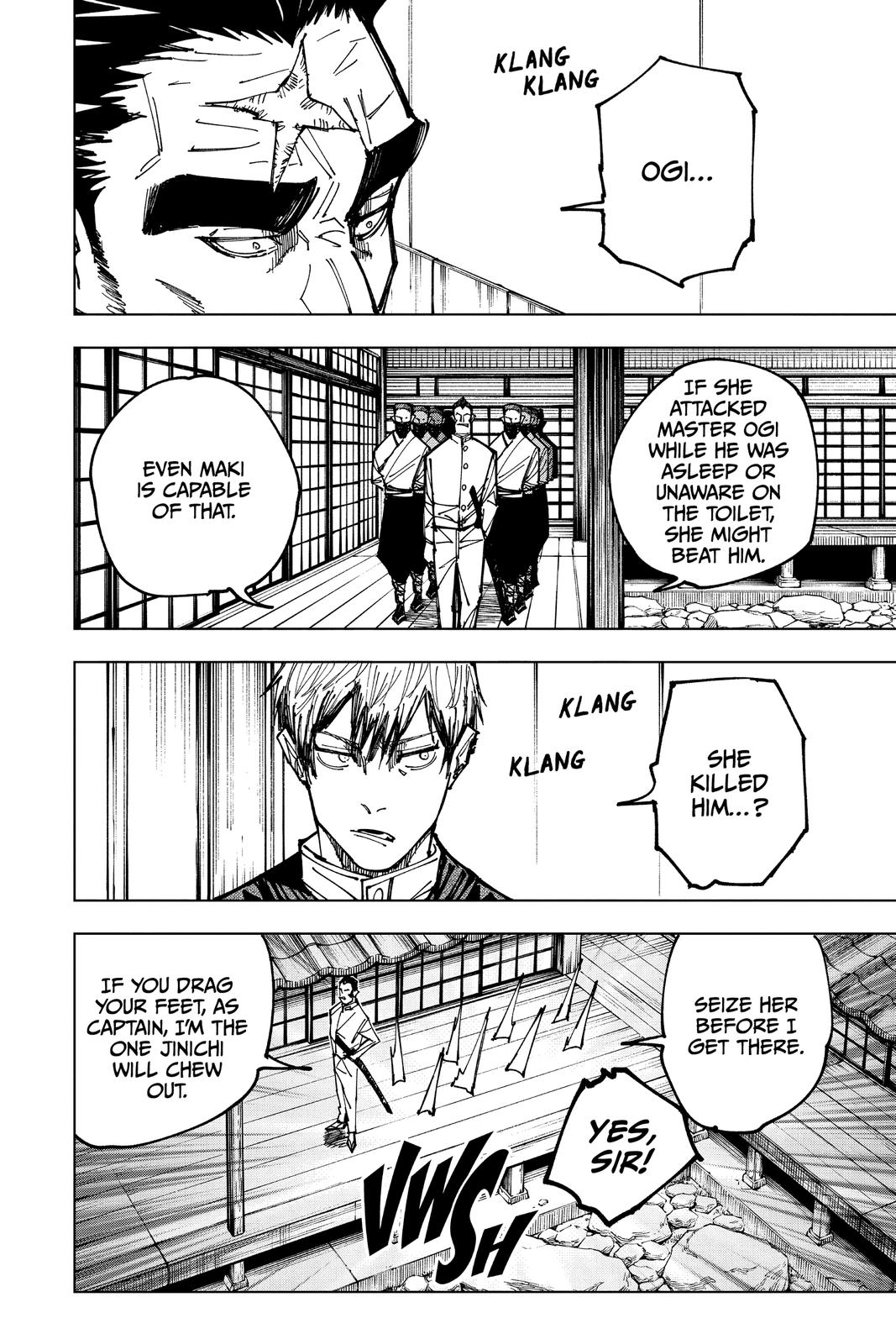 Jujutsu Kaisen Manga Chapter 150 page 5 - Perfect Preparation, Part 3