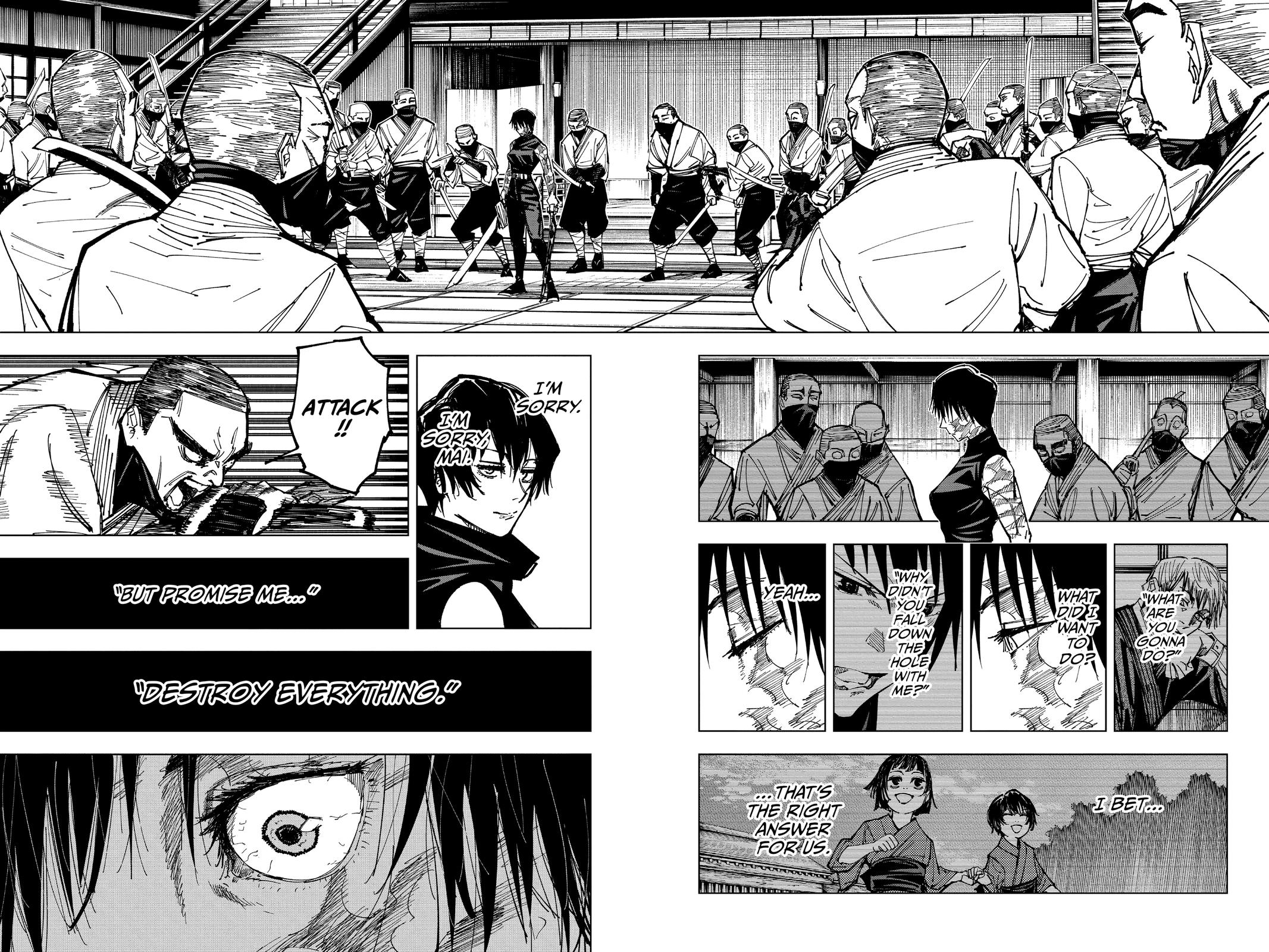 Jujutsu Kaisen Manga Chapter 150 page 7 - Perfect Preparation, Part 3