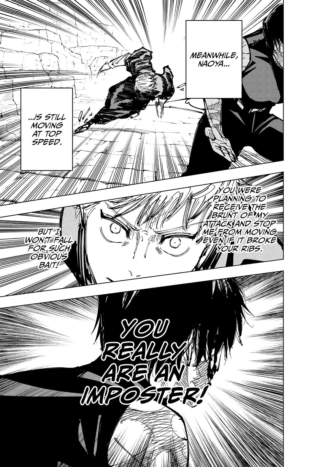 Jujutsu Kaisen Manga Chapter 151 page 14 - Perfect Preparation, Part 4