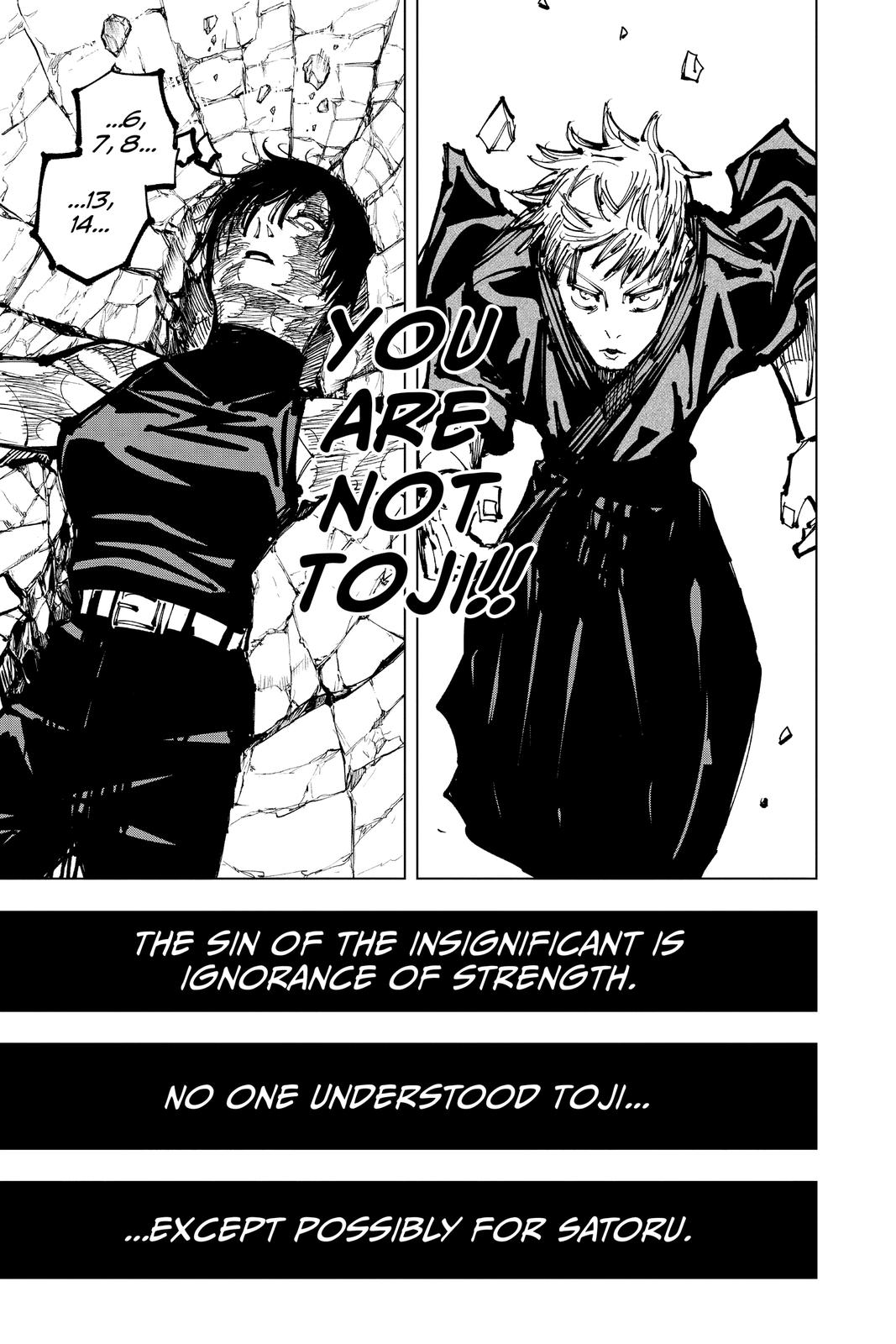 Jujutsu Kaisen Manga Chapter 151 page 6 - Perfect Preparation, Part 4