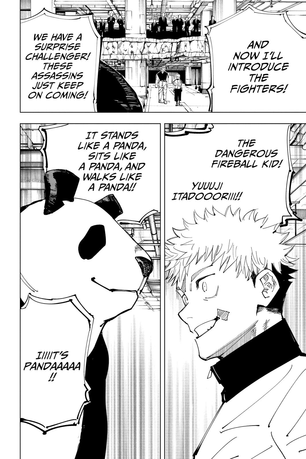 Jujutsu Kaisen Manga Chapter 153 page 17 - Underground Fight Club