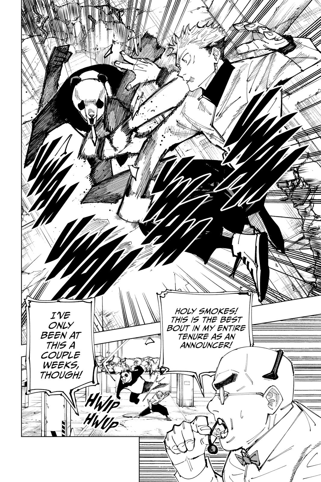 Jujutsu Kaisen Manga Chapter 153 page 19 - Underground Fight Club