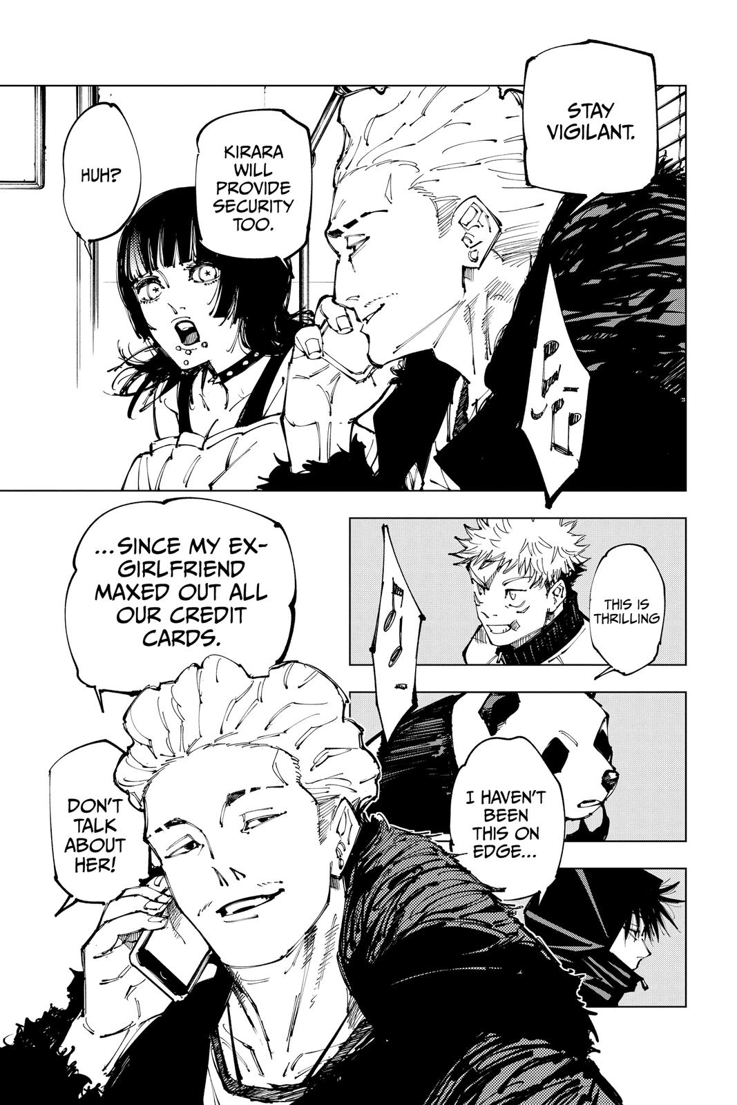 Jujutsu Kaisen Manga Chapter 153 page 24 - Underground Fight Club