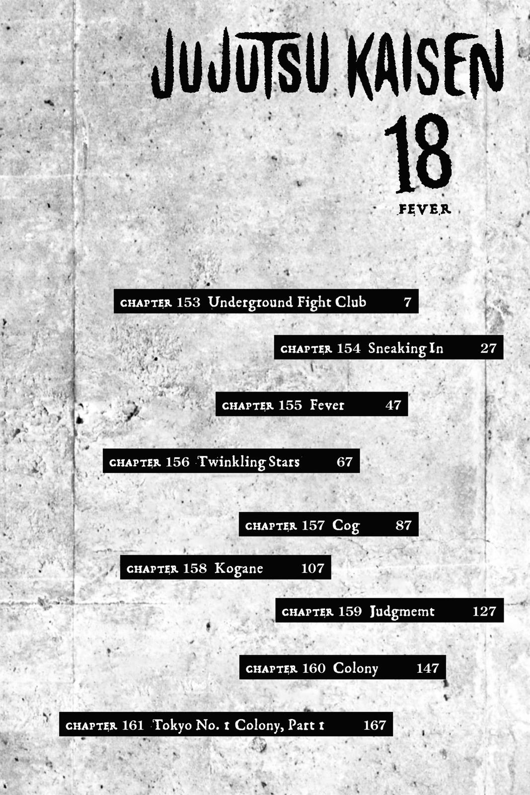 Jujutsu Kaisen Manga Chapter 153 page 6 - Underground Fight Club