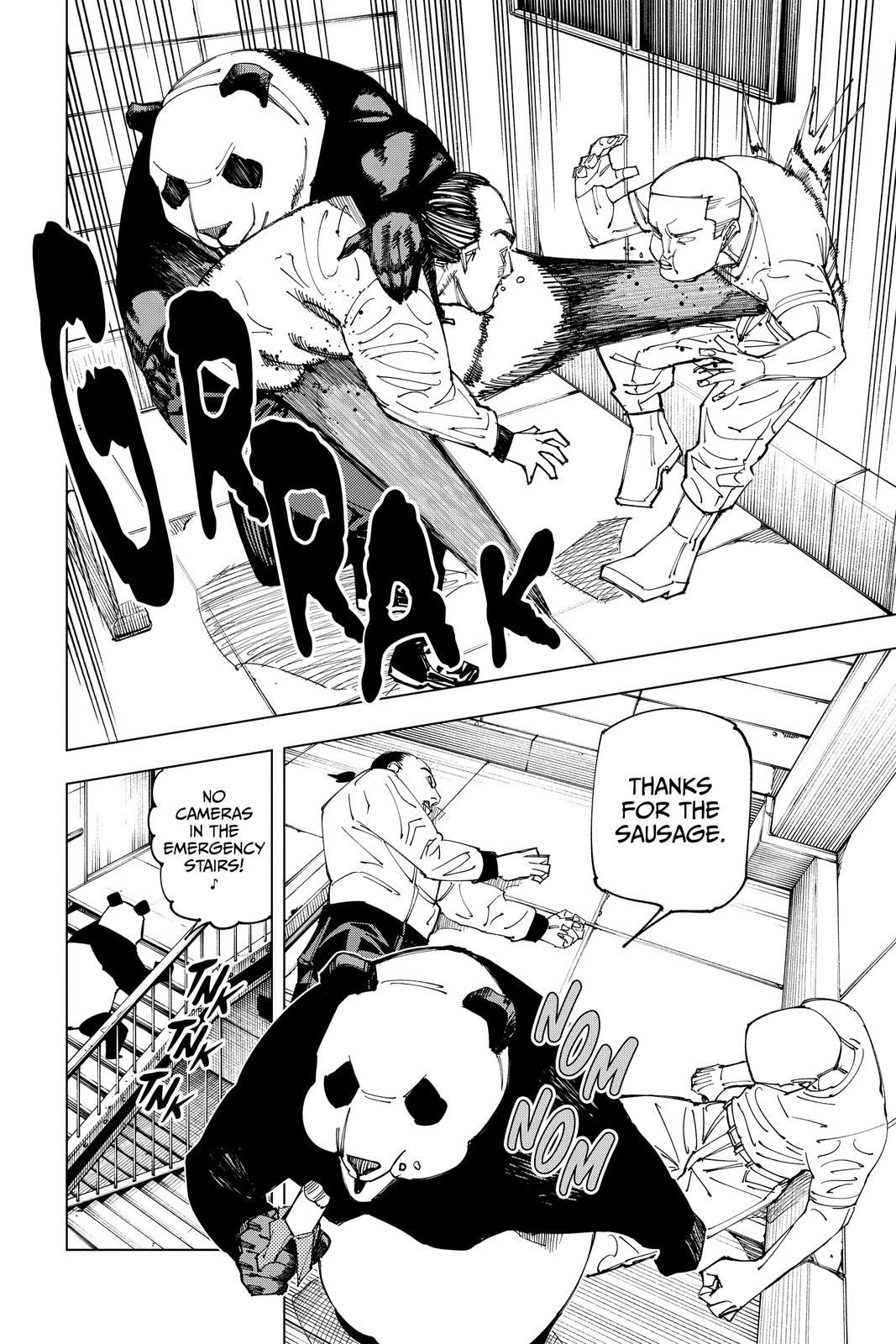 Jujutsu Kaisen Manga Chapter 154 page 10 - Sneaking In