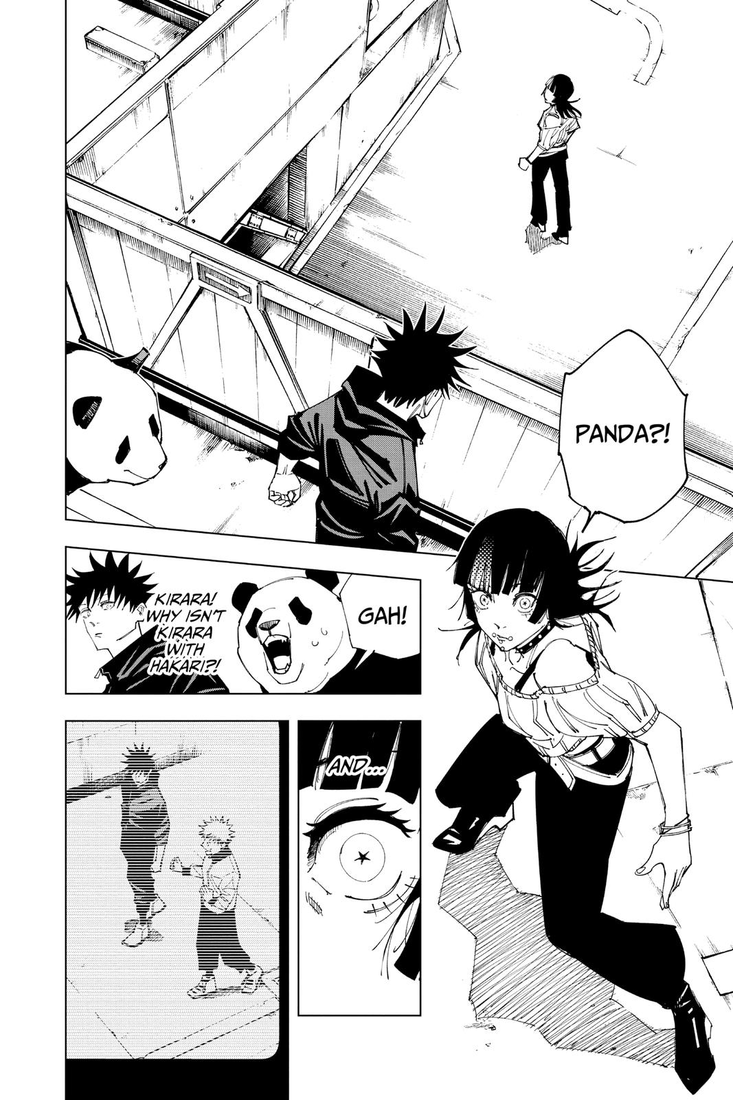 Jujutsu Kaisen Manga Chapter 154 page 12 - Sneaking In