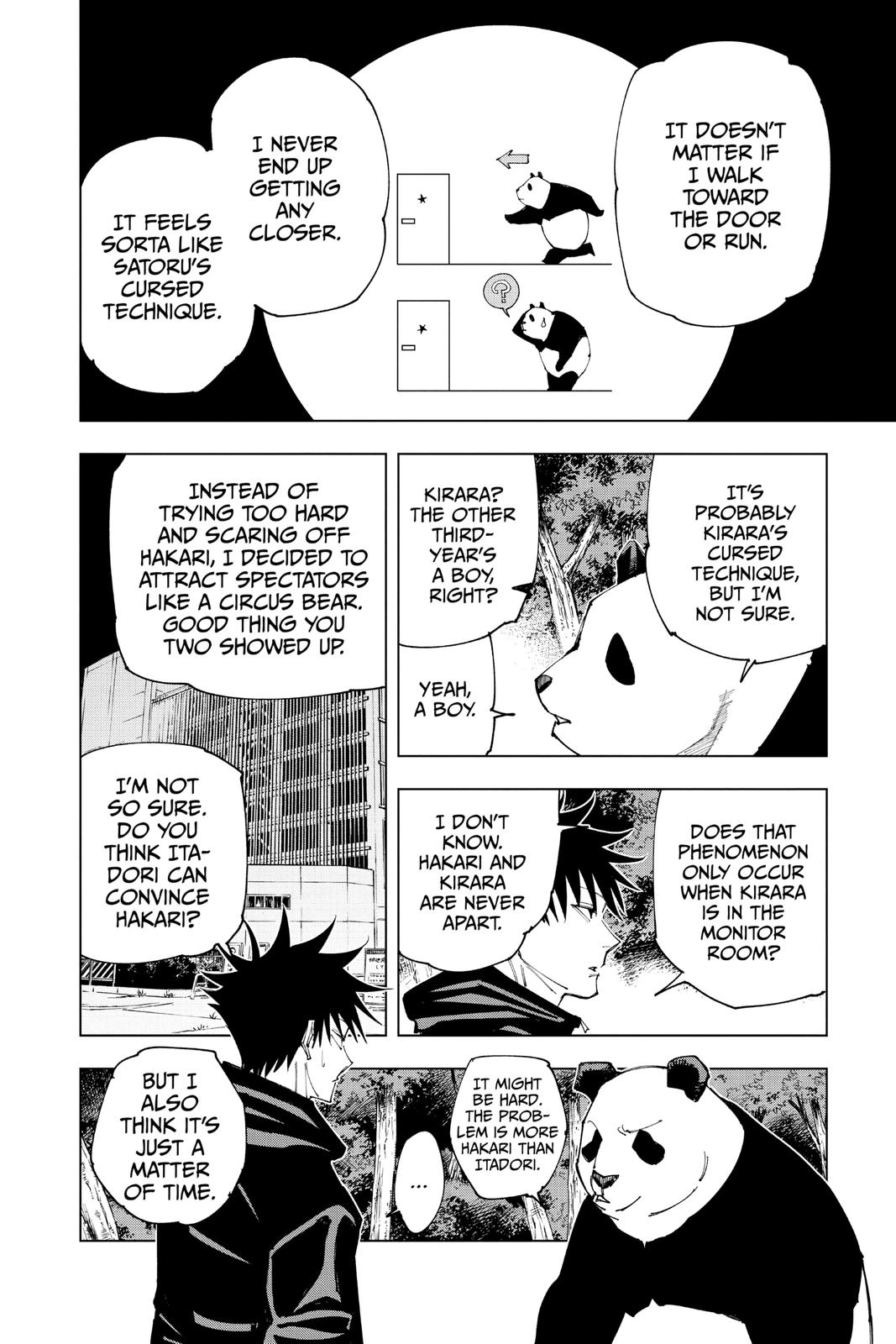 Jujutsu Kaisen Manga Chapter 154 page 2 - Sneaking In
