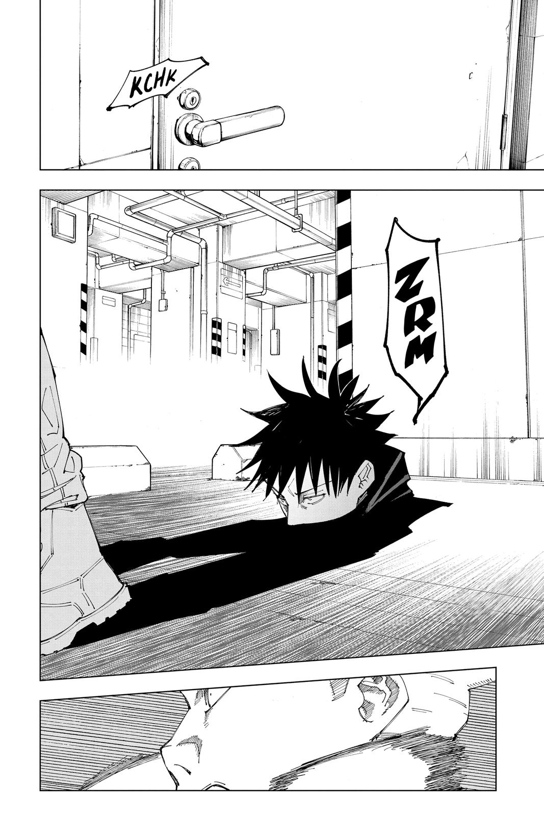 Jujutsu Kaisen Manga Chapter 154 page 6 - Sneaking In