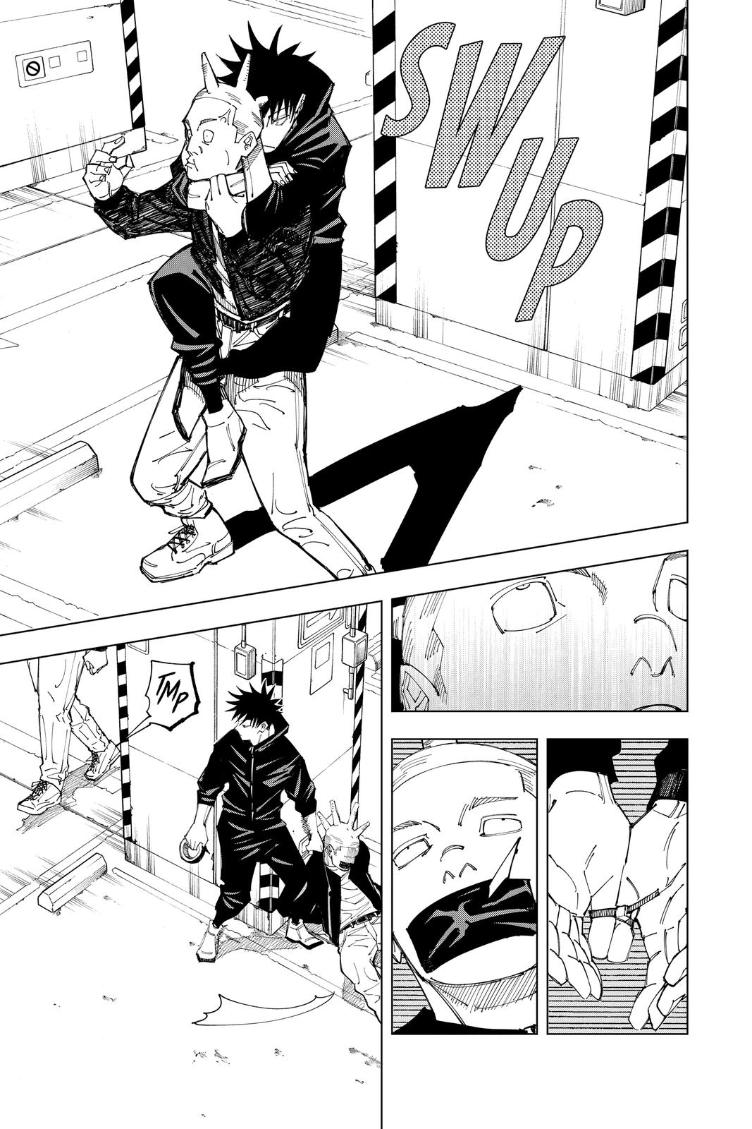 Jujutsu Kaisen Manga Chapter 154 page 7 - Sneaking In