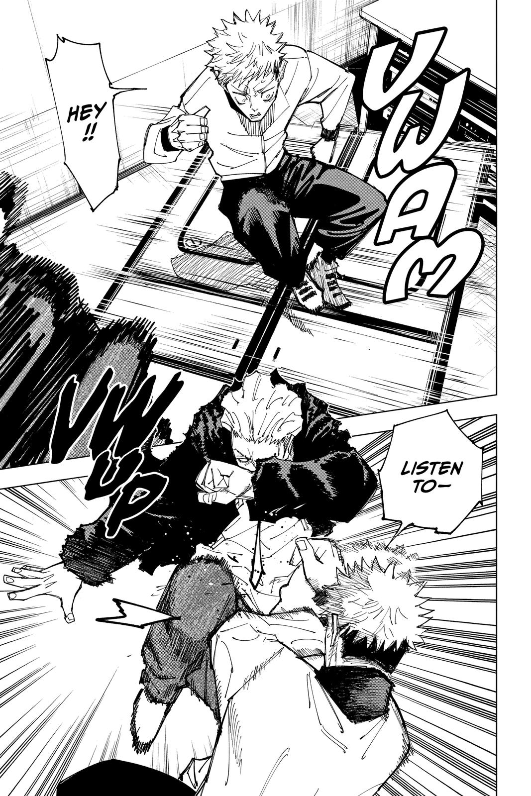 Jujutsu Kaisen Manga Chapter 155 page 11 - Fever