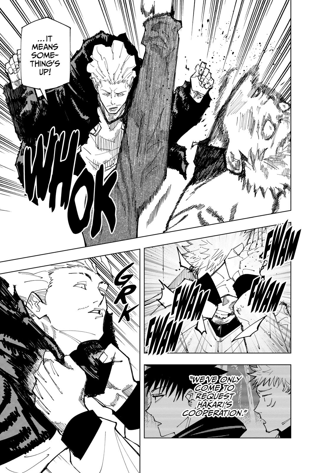 Jujutsu Kaisen Manga Chapter 155 page 13 - Fever