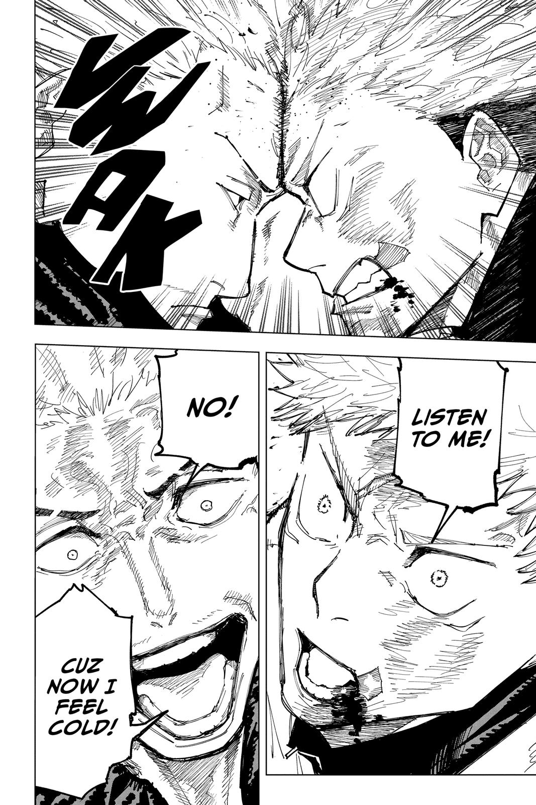 Jujutsu Kaisen Manga Chapter 155 page 14 - Fever