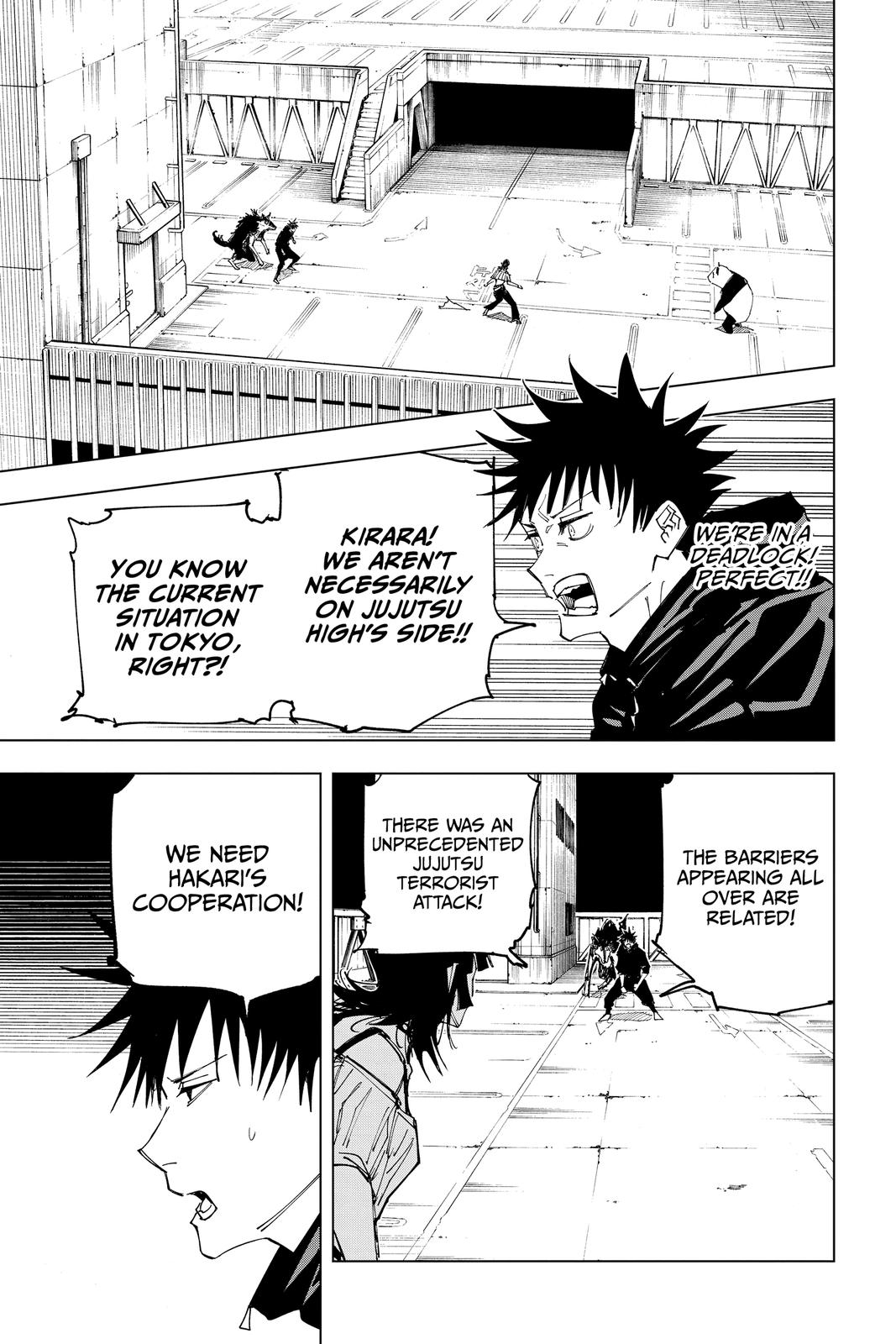 Jujutsu Kaisen Manga Chapter 155 page 15 - Fever