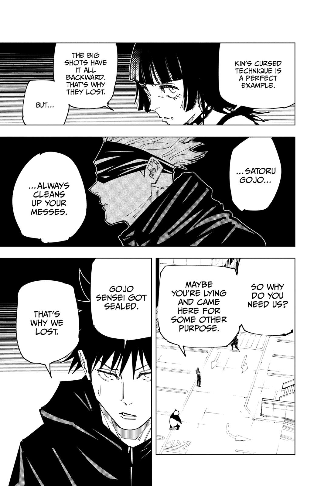 Jujutsu Kaisen Manga Chapter 155 page 17 - Fever