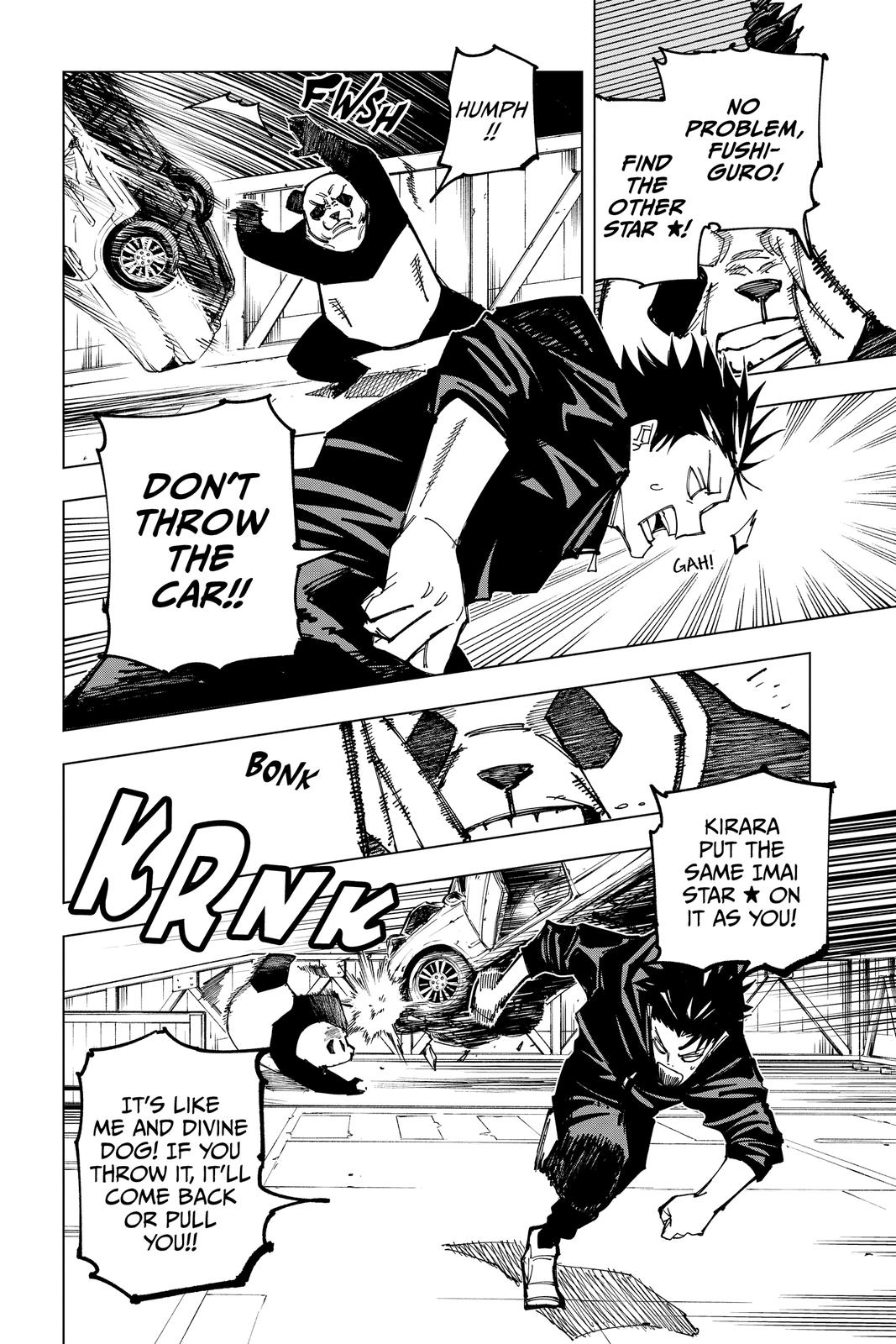 Jujutsu Kaisen Manga Chapter 156 page 12 - Twinkling Stars