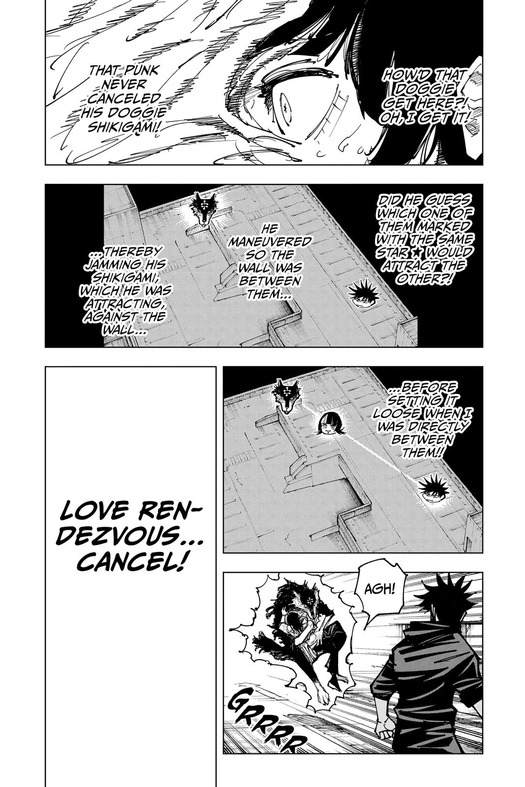 Jujutsu Kaisen Manga Chapter 156 page 18 - Twinkling Stars
