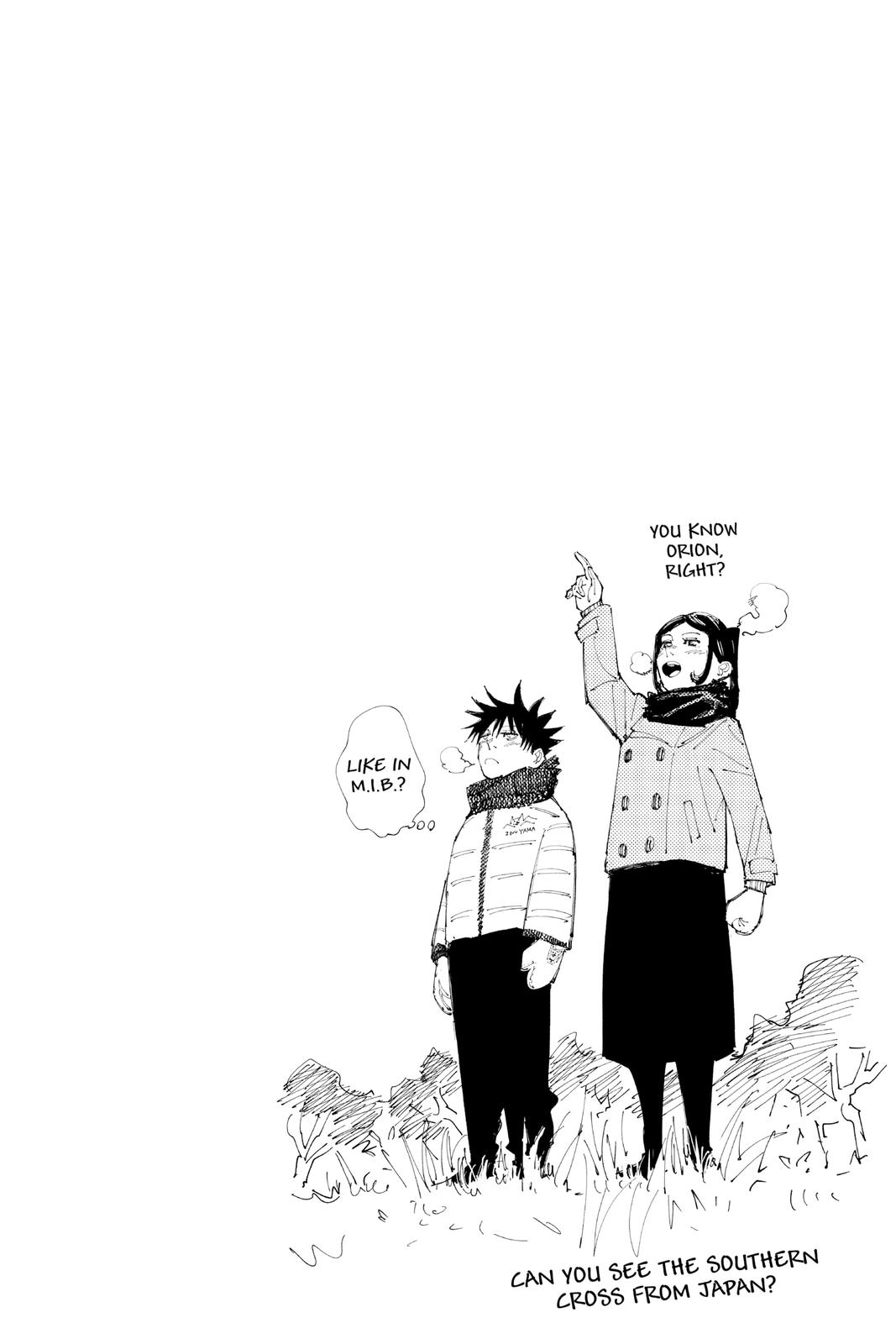 Jujutsu Kaisen Manga Chapter 156 page 20 - Twinkling Stars