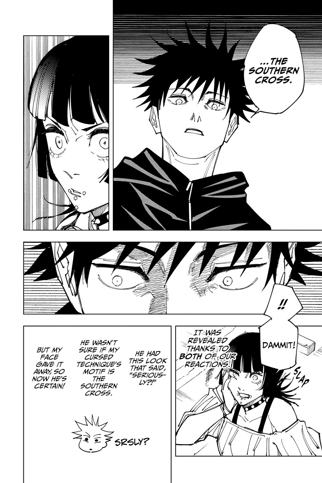 Jujutsu Kaisen Manga Chapter 156 page 6 - Twinkling Stars