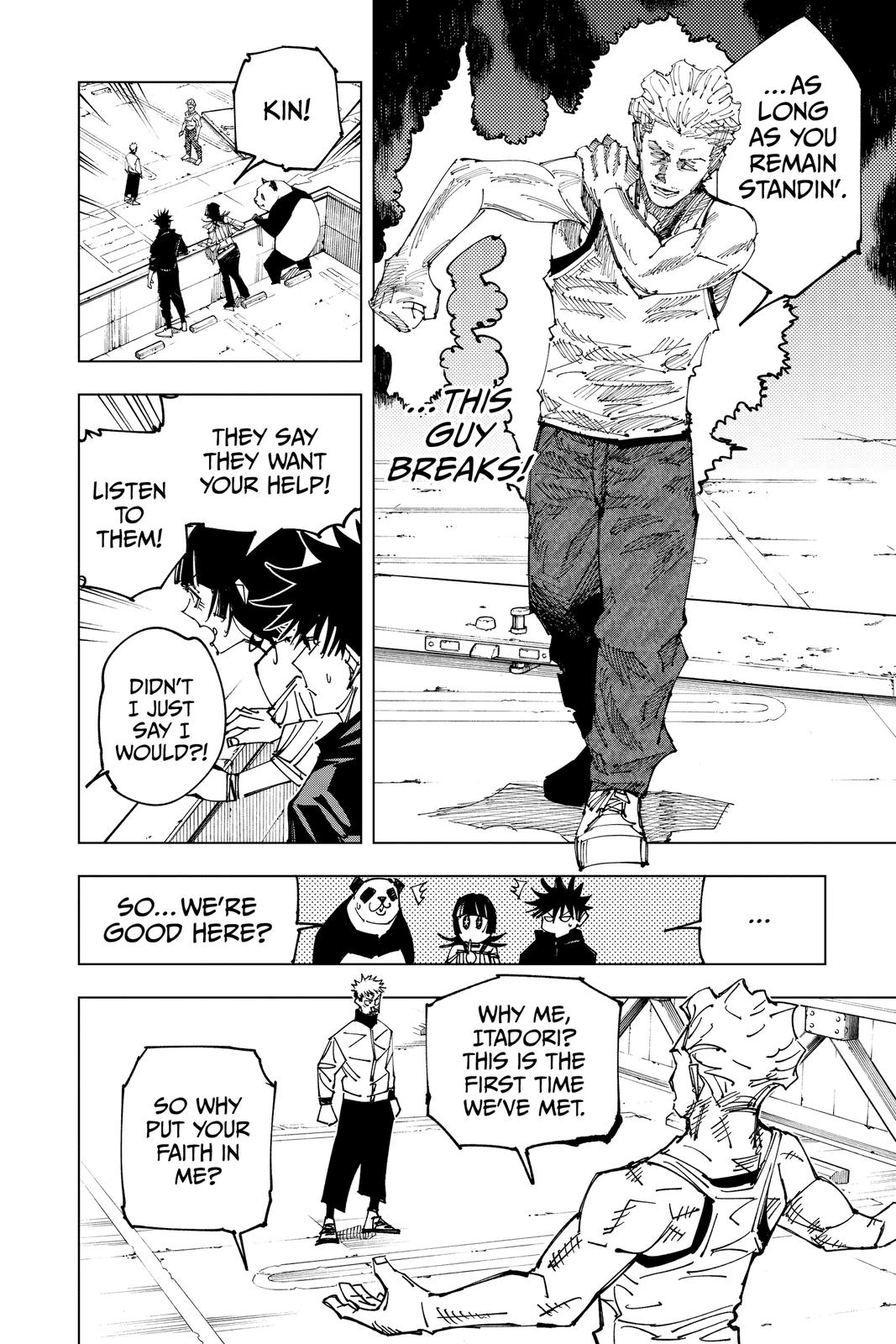 Jujutsu Kaisen Manga Chapter 157 page 10 - Cog